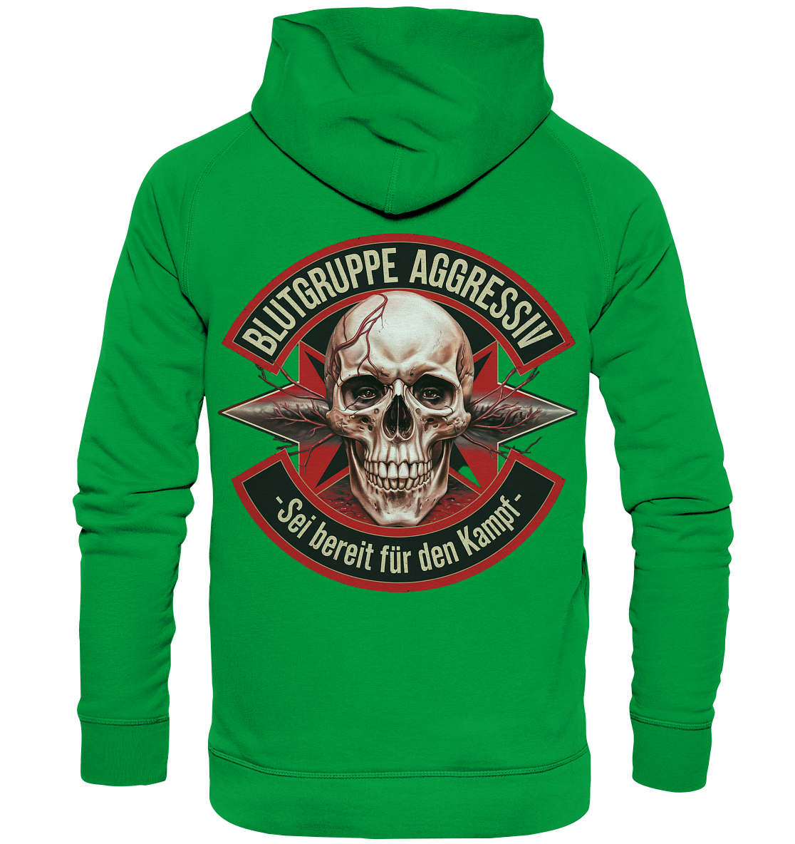 Blutgruppe Aggressiv Fauen - Frauen Hoodie