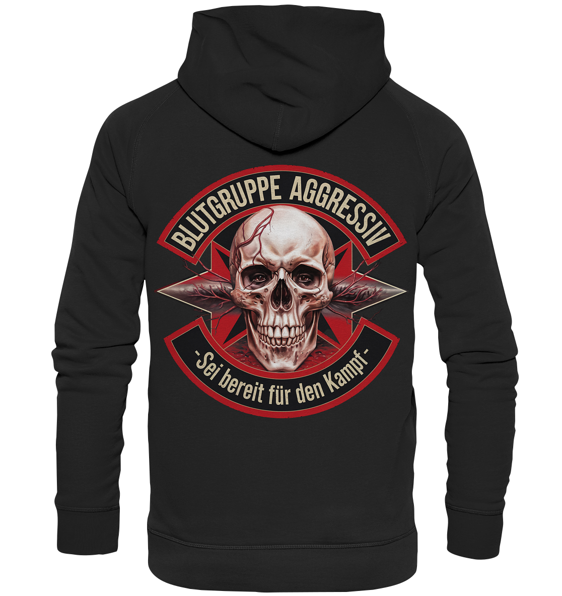 Blutgruppe Aggressiv Fauen - Frauen Hoodie