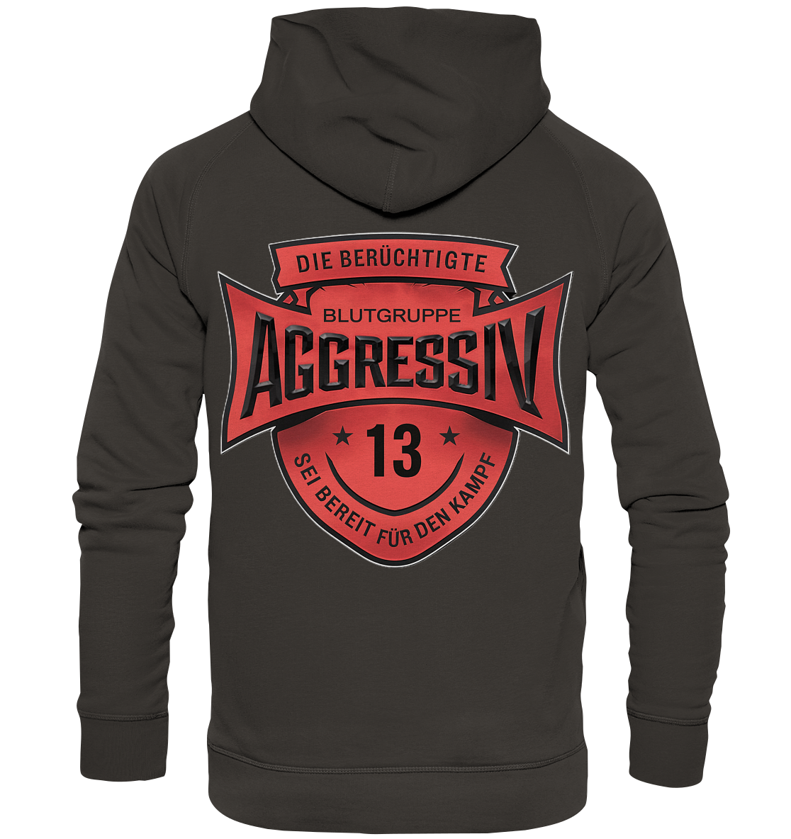 Blutgruppe Aggressiv - Hoodie
