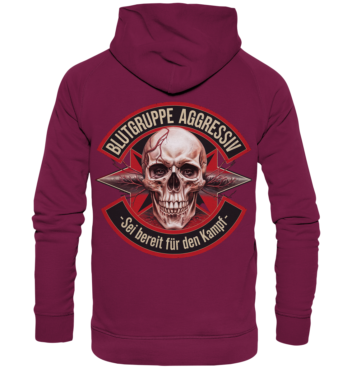 Blutgruppe Aggressiv Fauen - Frauen Hoodie