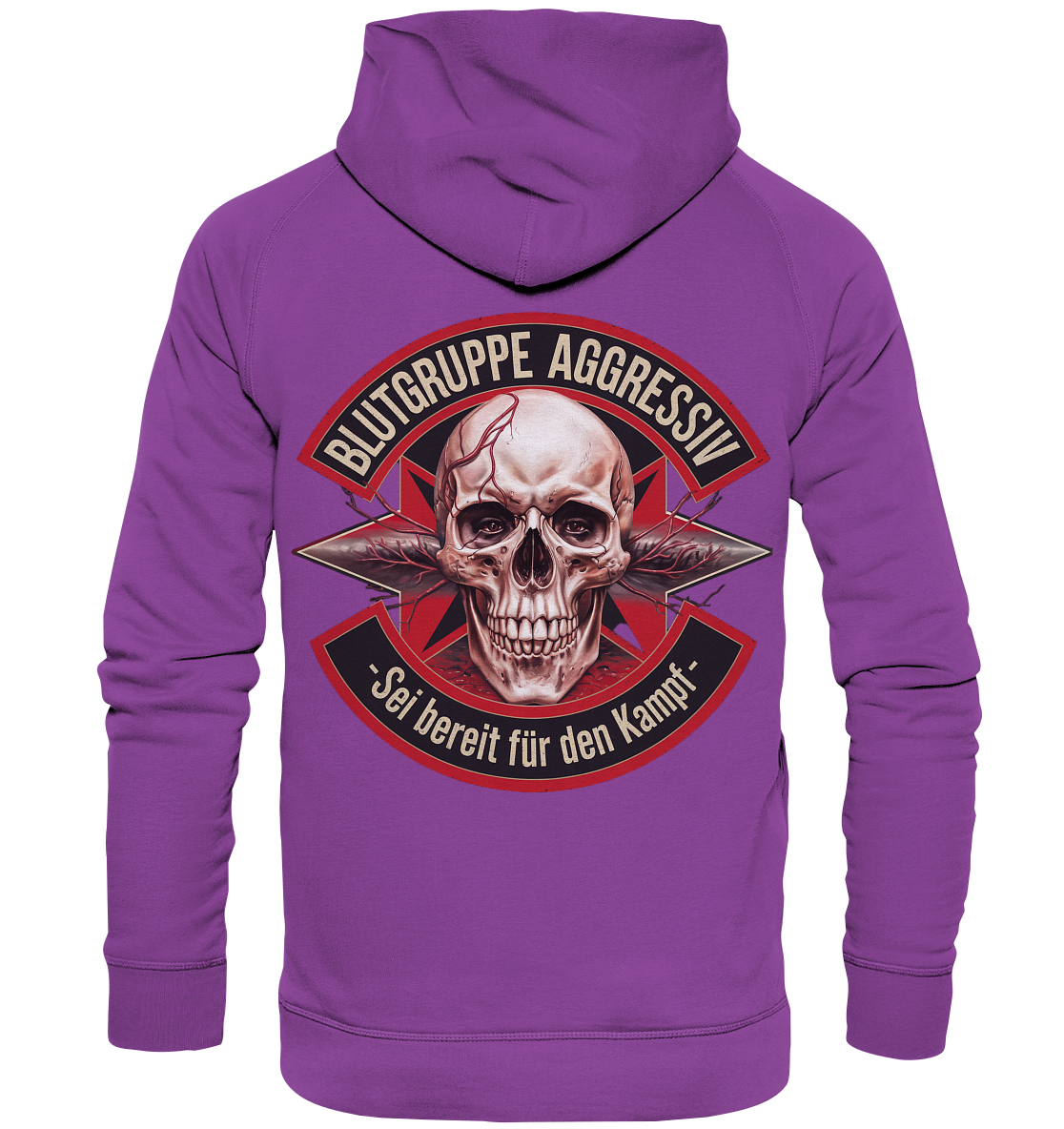 Blutgruppe Aggressiv Fauen - Frauen Hoodie