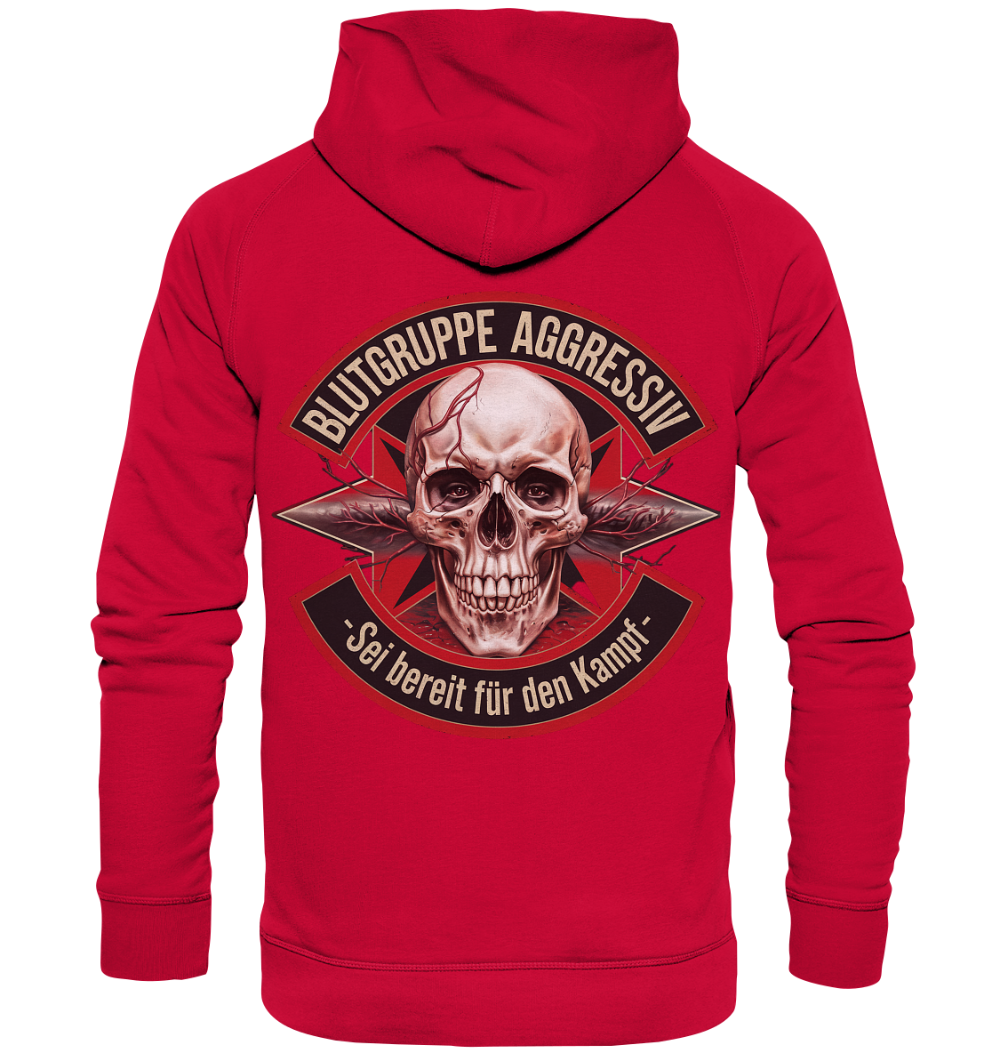 Blutgruppe Aggressiv Fauen - Frauen Hoodie