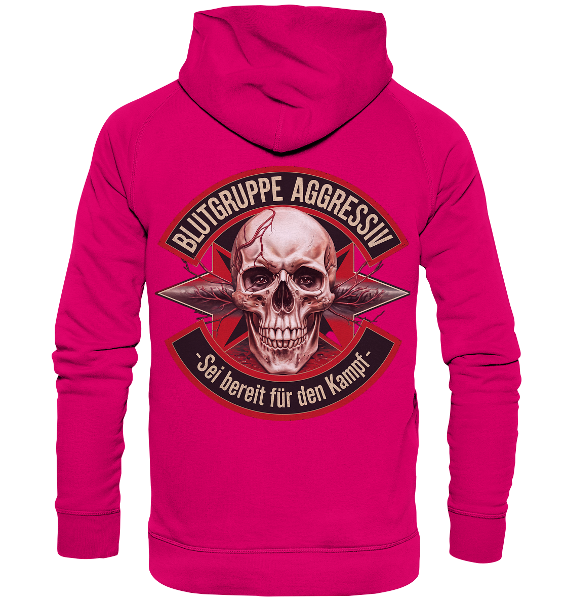 Blutgruppe Aggressiv Fauen - Frauen Hoodie