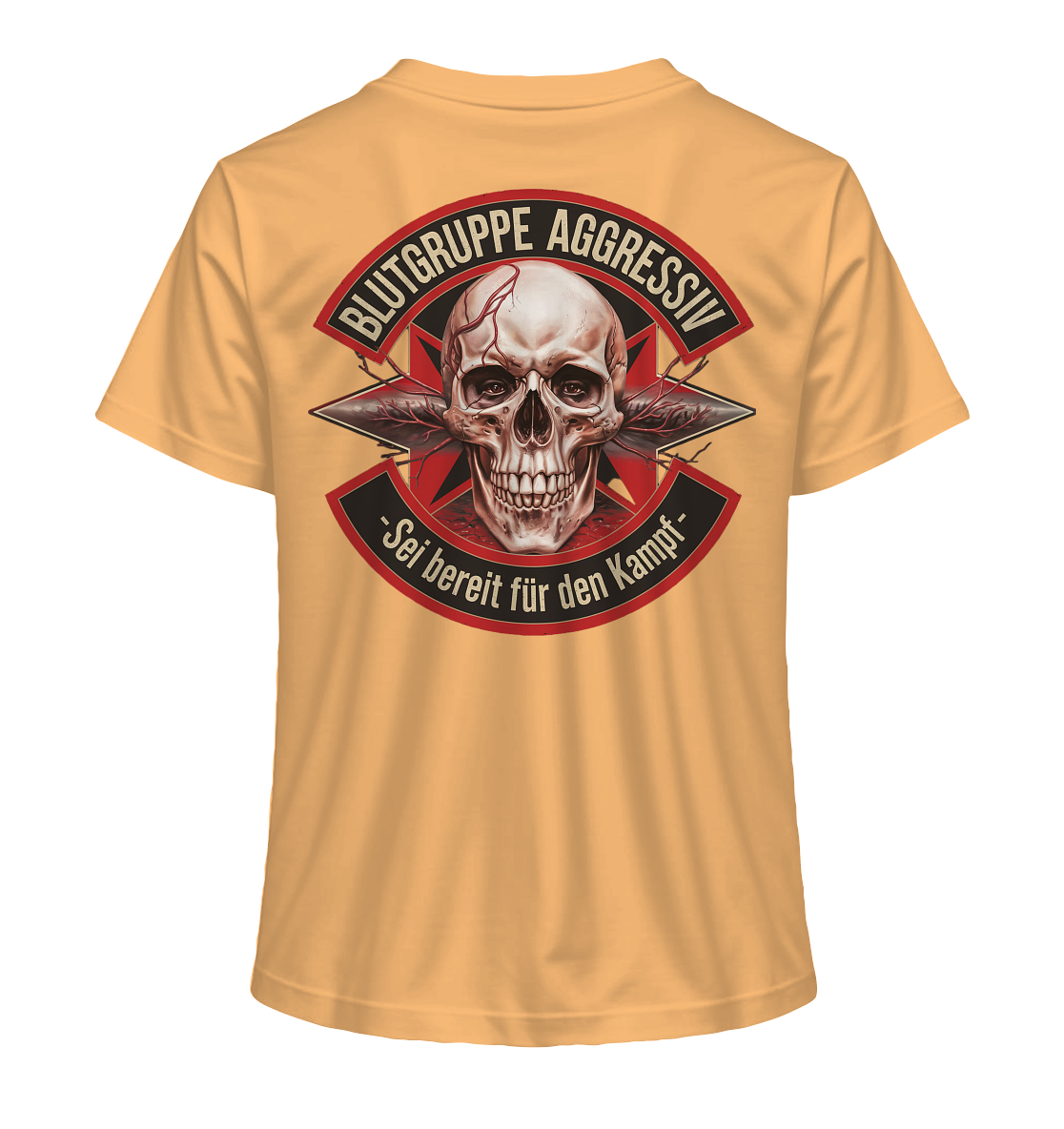 Blutgruppe Aggressiv - Ladies Organic Shirt