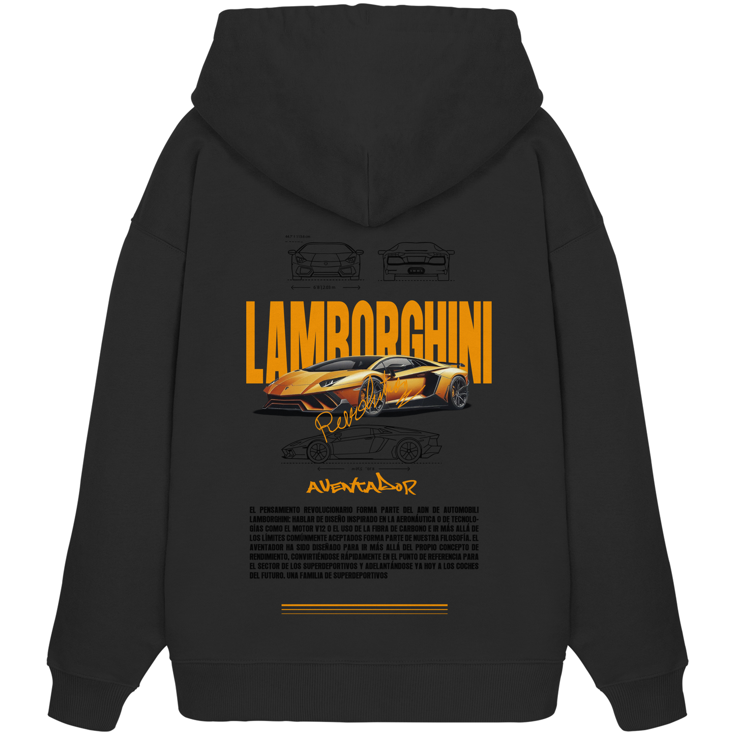 Car's Premium 350 g/m² - Oversize Hoodie