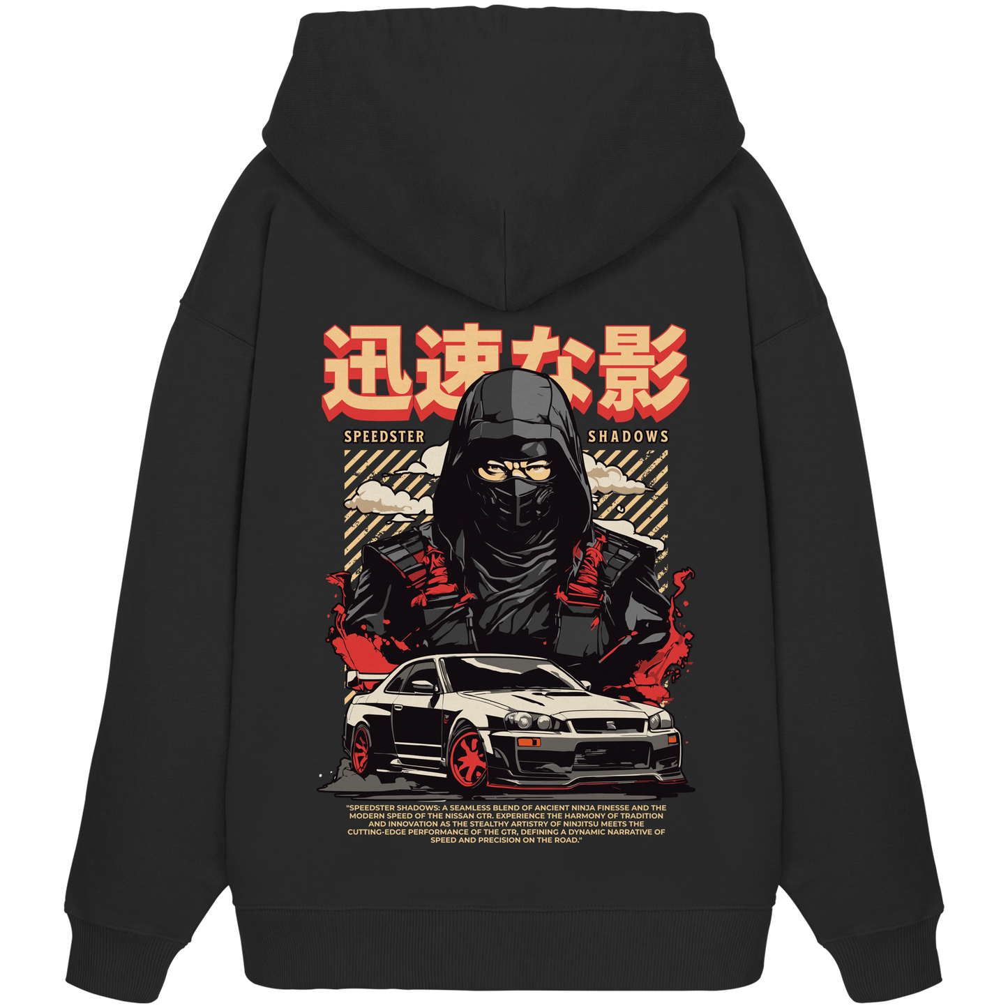 Car Style Japan Premium 350 g/m² - Oversize Hoodie