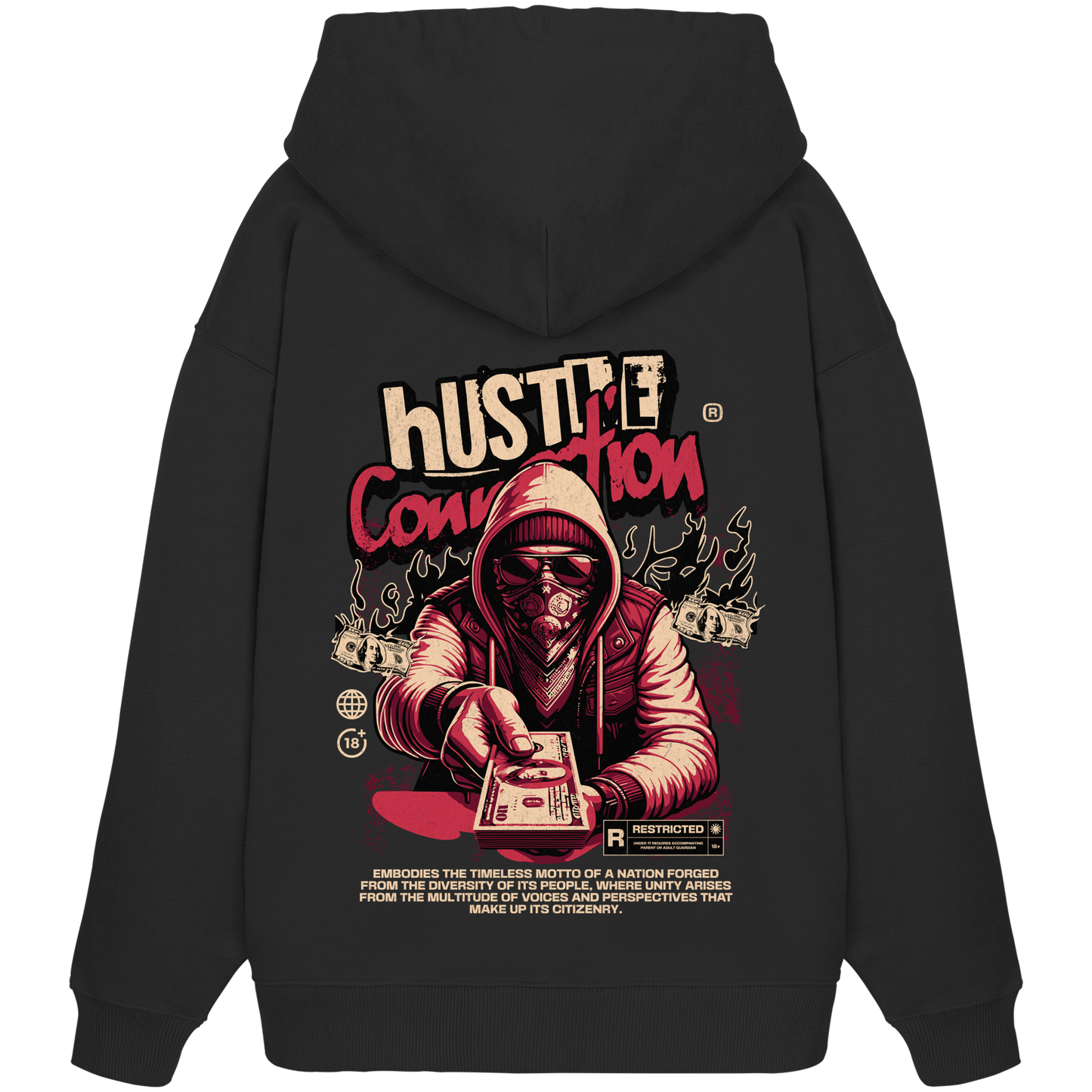 Money - Premium 350g/m² Oversize Hoodie