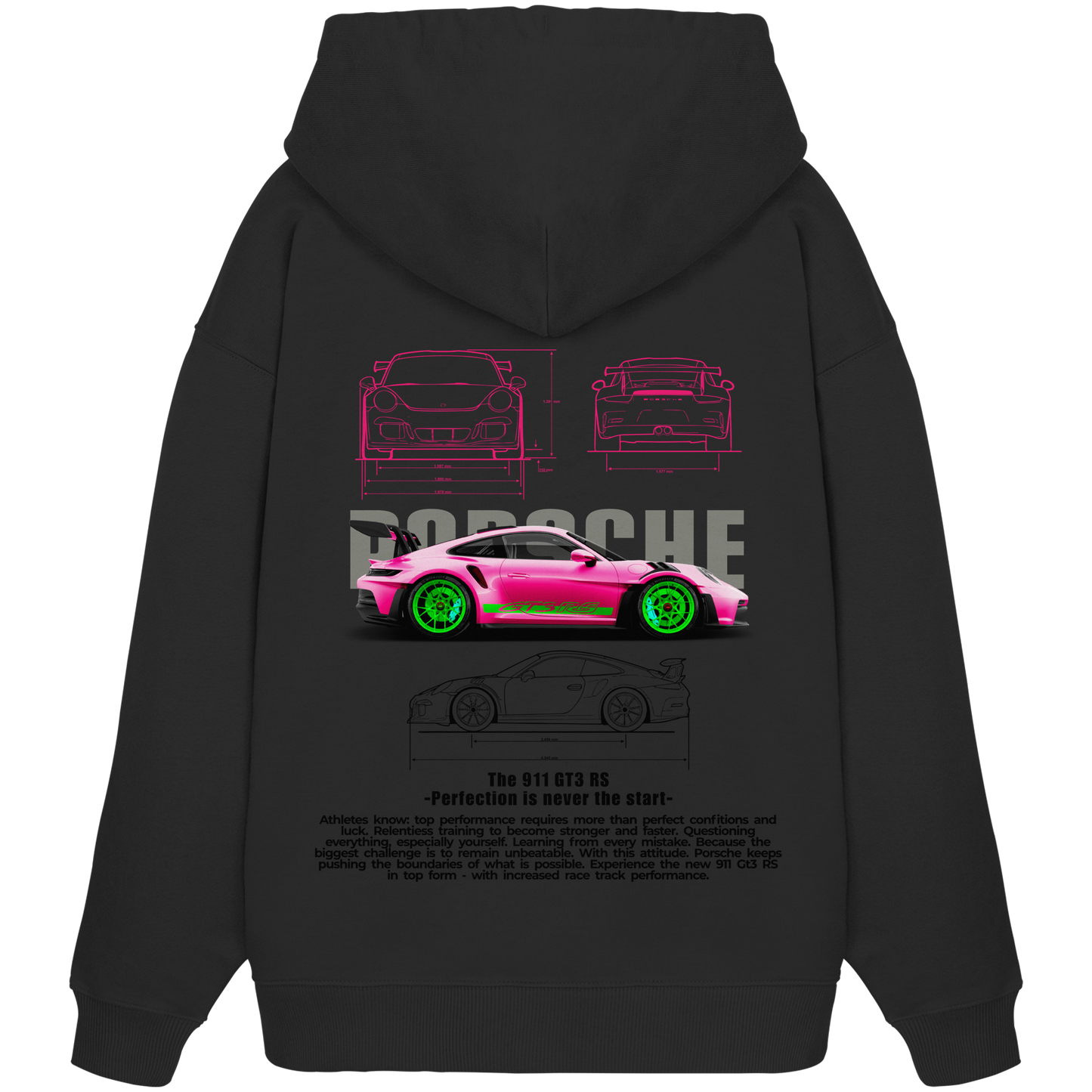 Car - Premium 350g/m²Oversize Hoodie