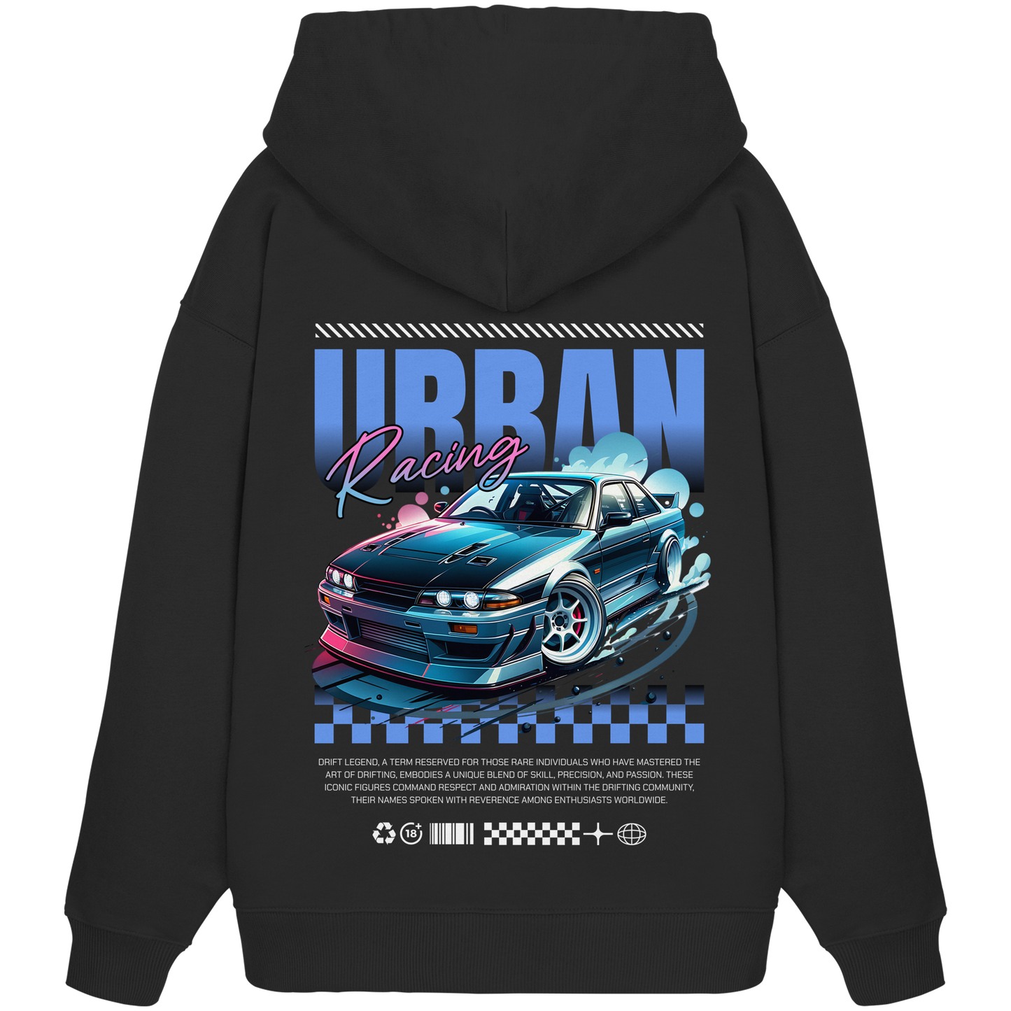 Car Style Japan Premium 350 g/m²- Oversize Hoodie