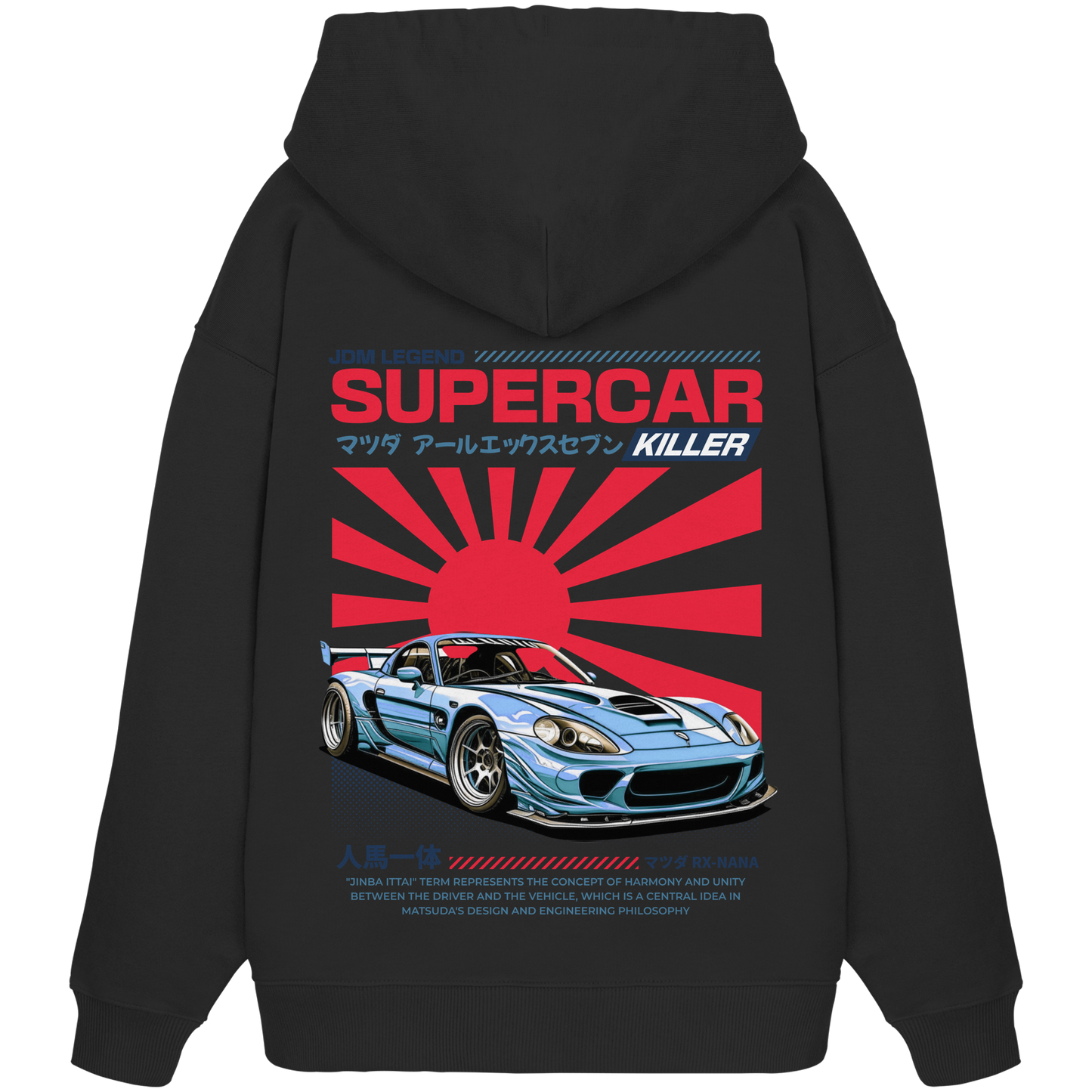 Car Style Japan Premium 350 g/m² - Oversize Hoodie