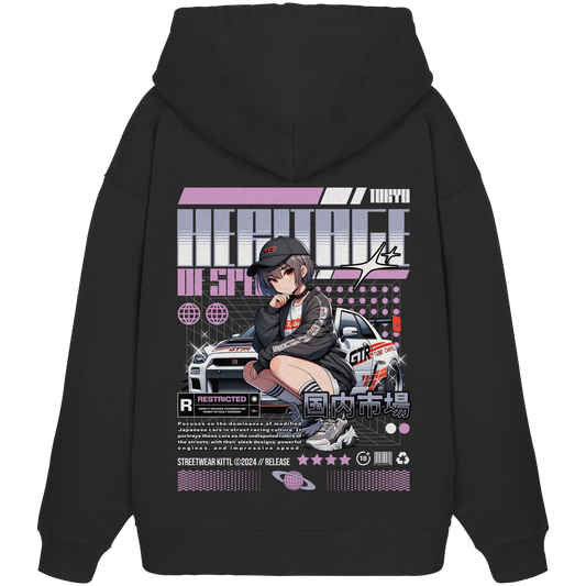 Car Style Japan Premium 350 g/m² - Oversize Hoodie