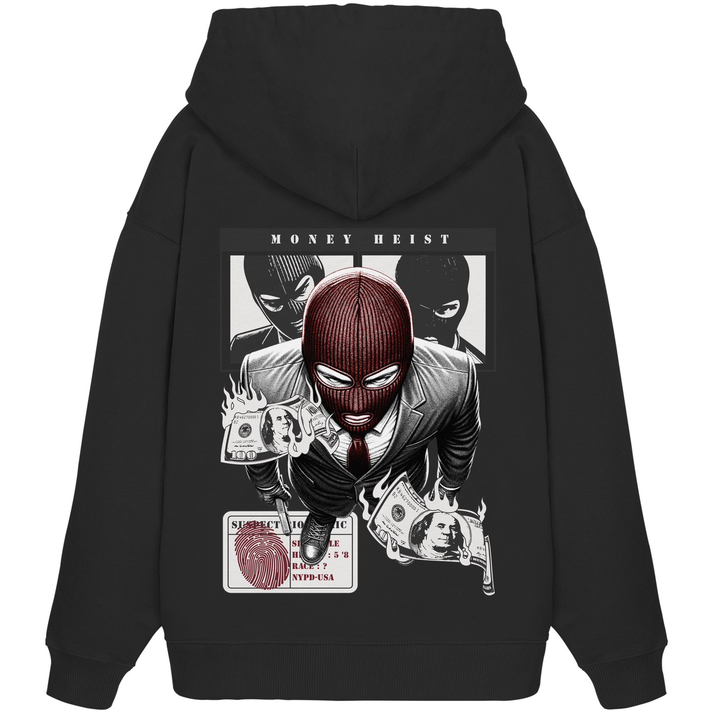 Money - Premium 350 g/m² Oversize Hoodie