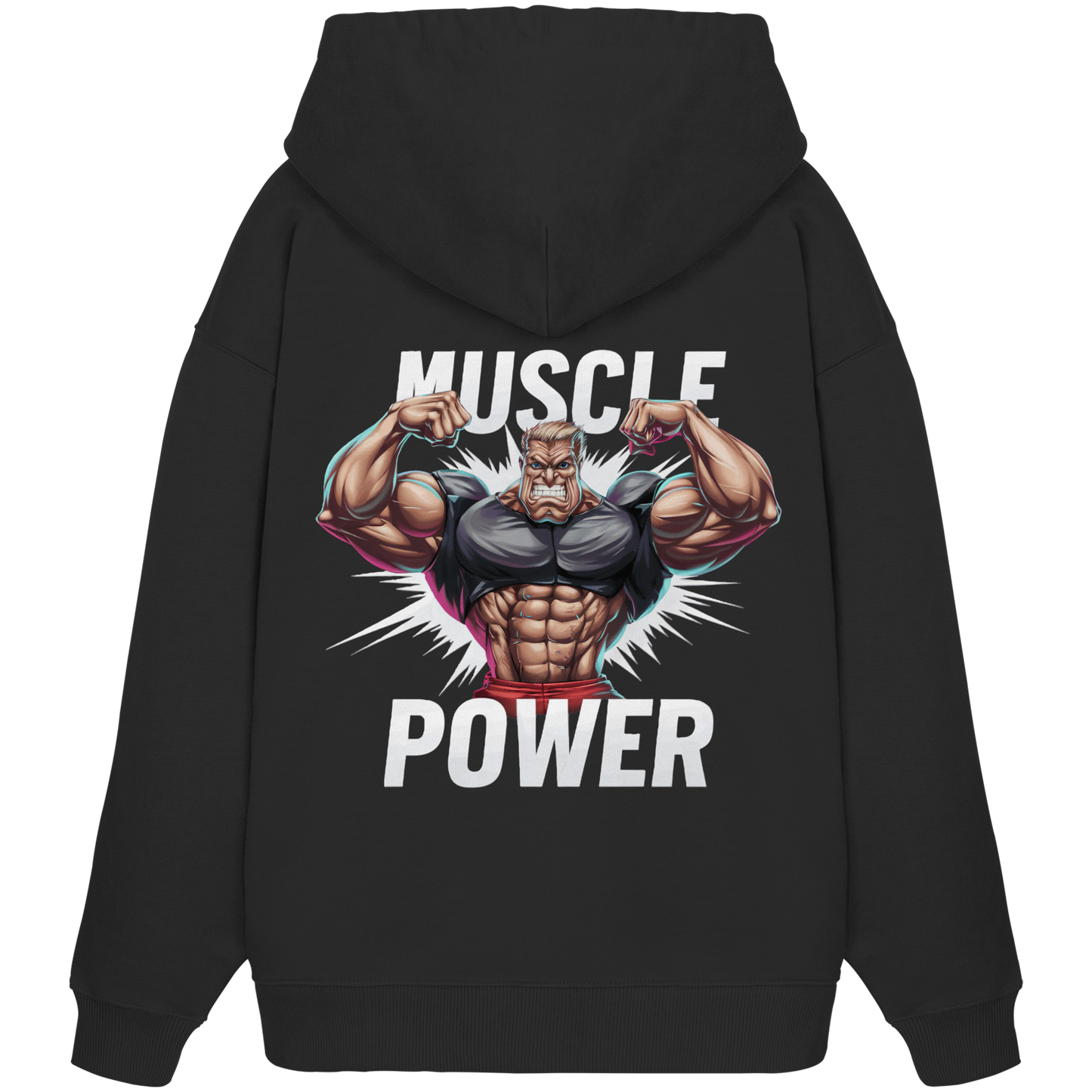 Fitness Muscle - Premium 350 g/m² Oversize Hoodie