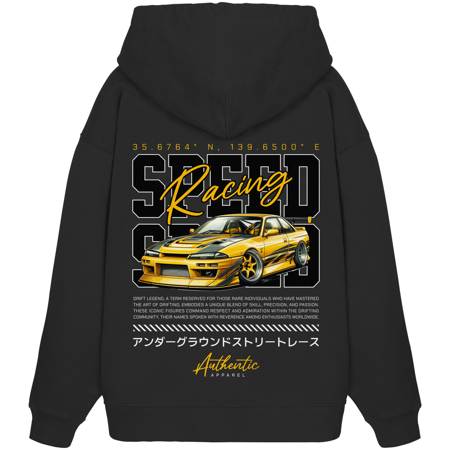 Car Style Japan Premium 320 g/m² - Oversize Hoodie
