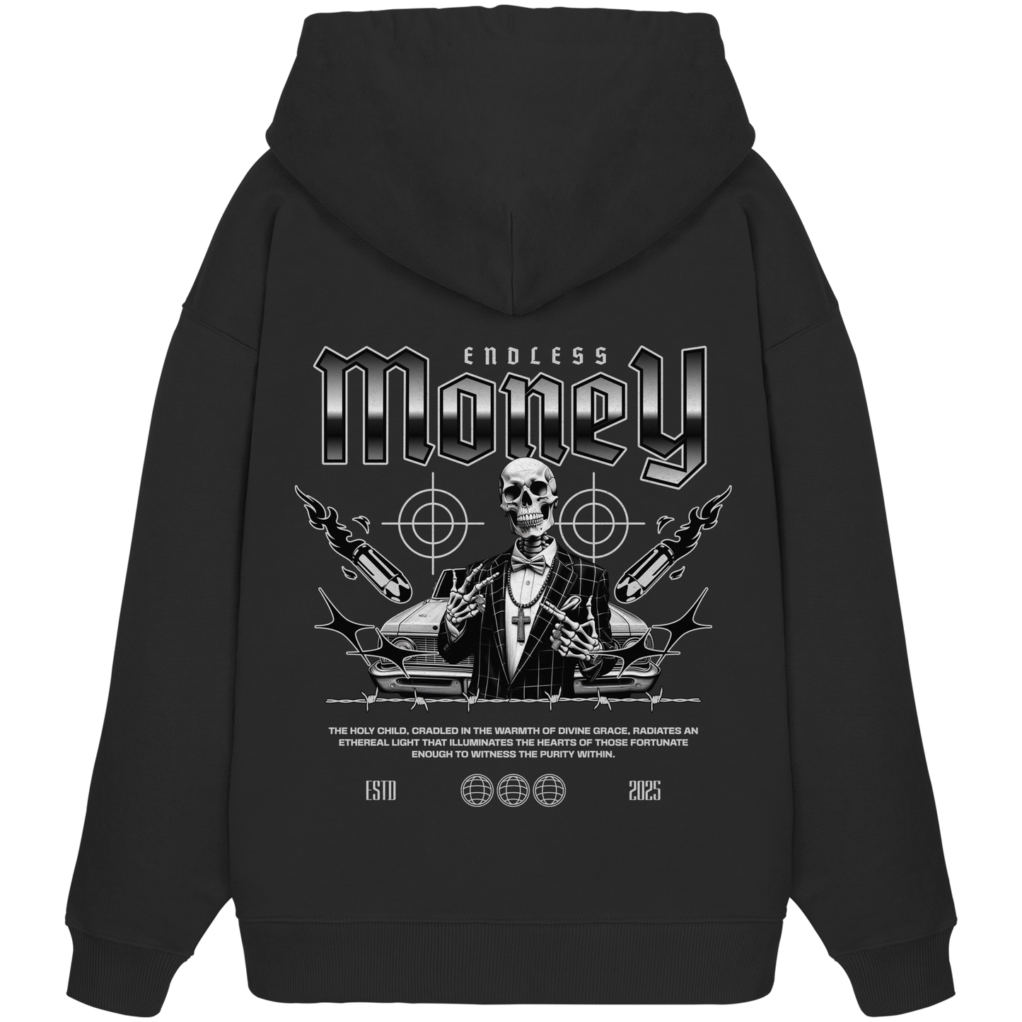 Money - Premium 350 g/m² Oversize Hoodie