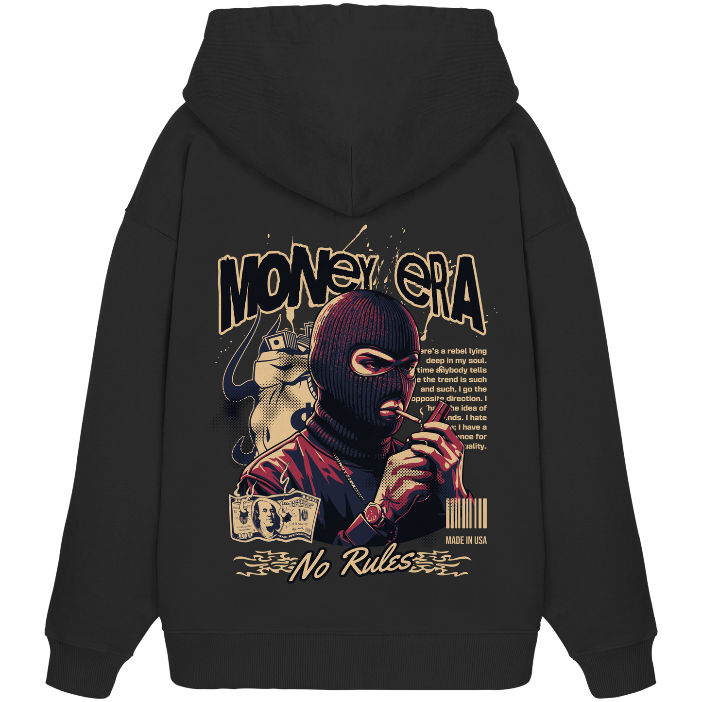 Money - Premium 350g/m² Oversize Hoodie