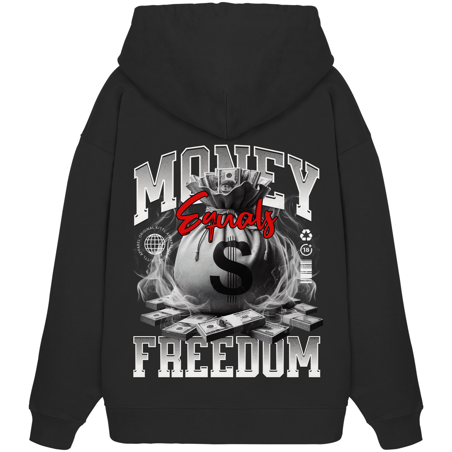 Money - Premium 350 g/m² Oversize Hoodie