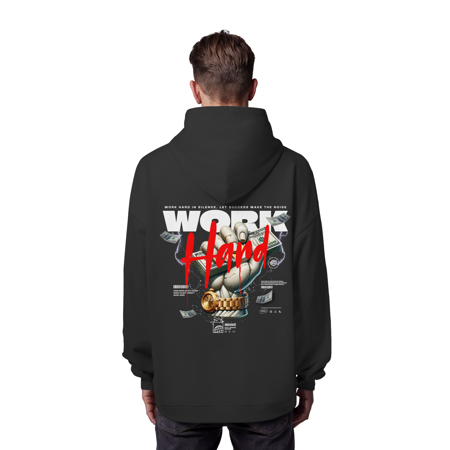 Money - Premium 350 g/m² Oversize Hoodie
