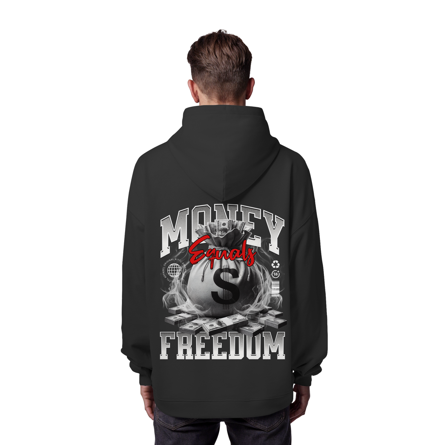 Money - Premium 350 g/m² Oversize Hoodie