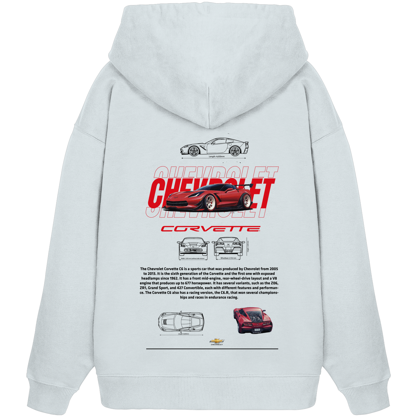 Car's Premium 350 g/m²- Oversize Hoodie