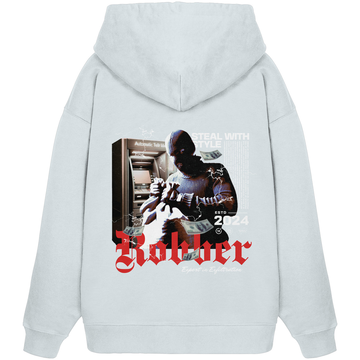 Money - Premium 350 g/m² Oversize Hoodie
