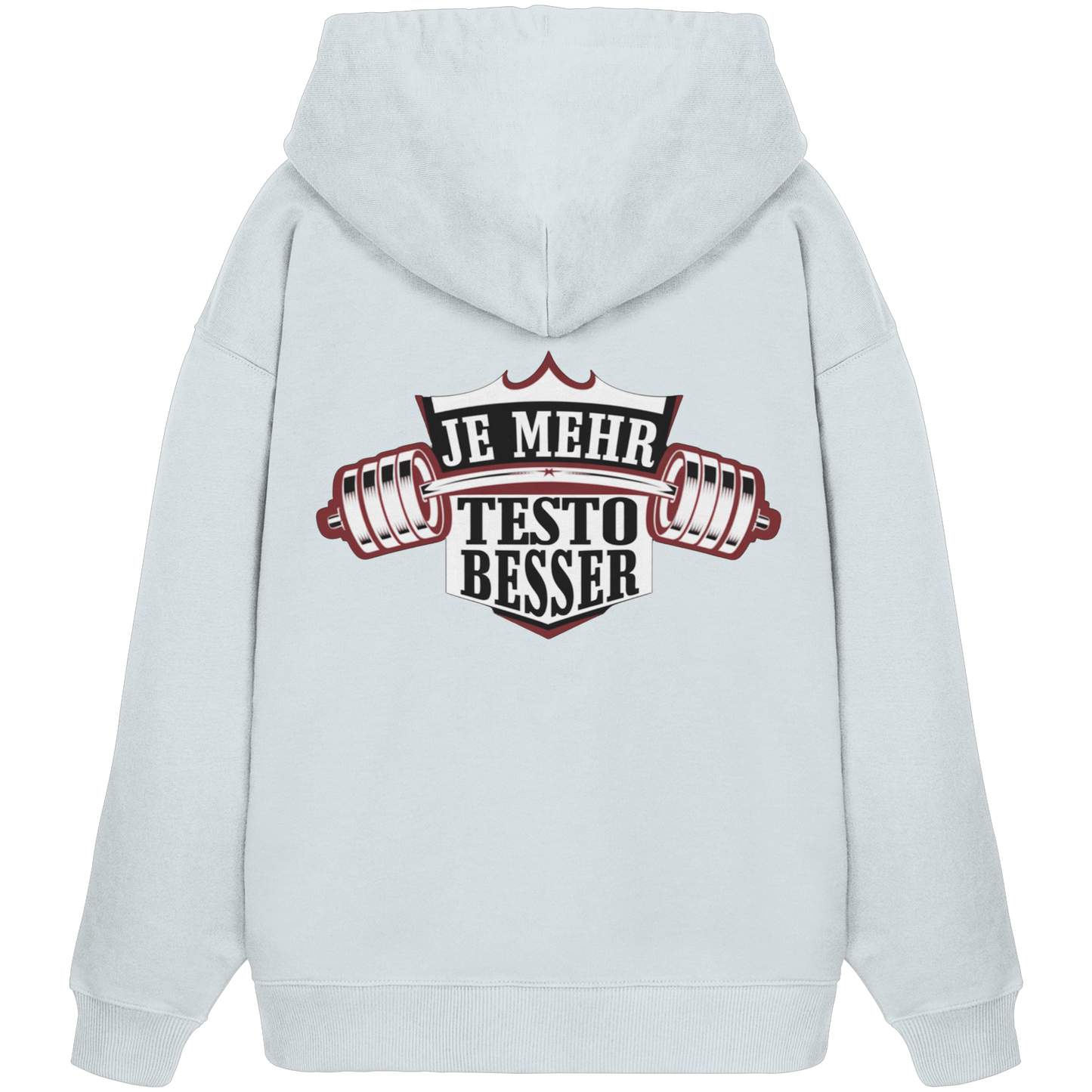 Fitness Je Mehr - Premium 350 g/m² Oversize Hoodie