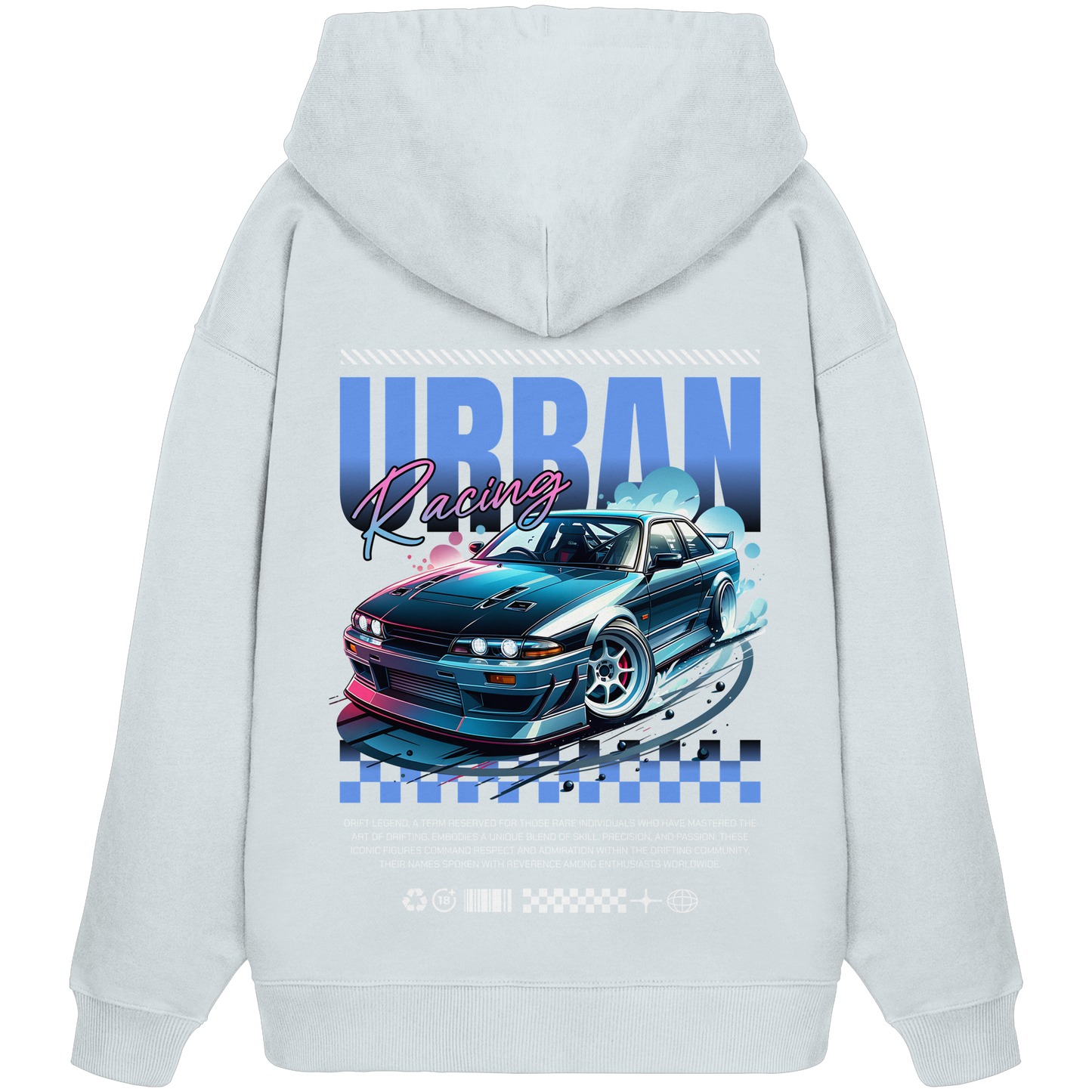 Car Style Japan Premium 350 g/m²- Oversize Hoodie