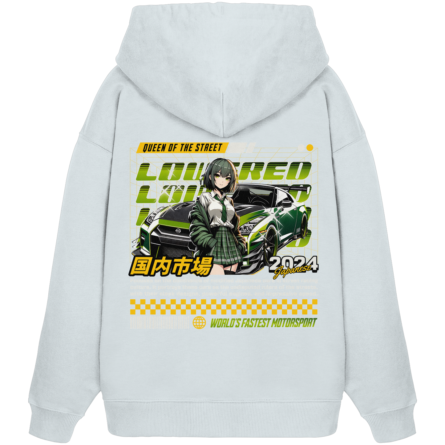 Car Style Japan Premium 350 g/m² - Oversize Hoodie