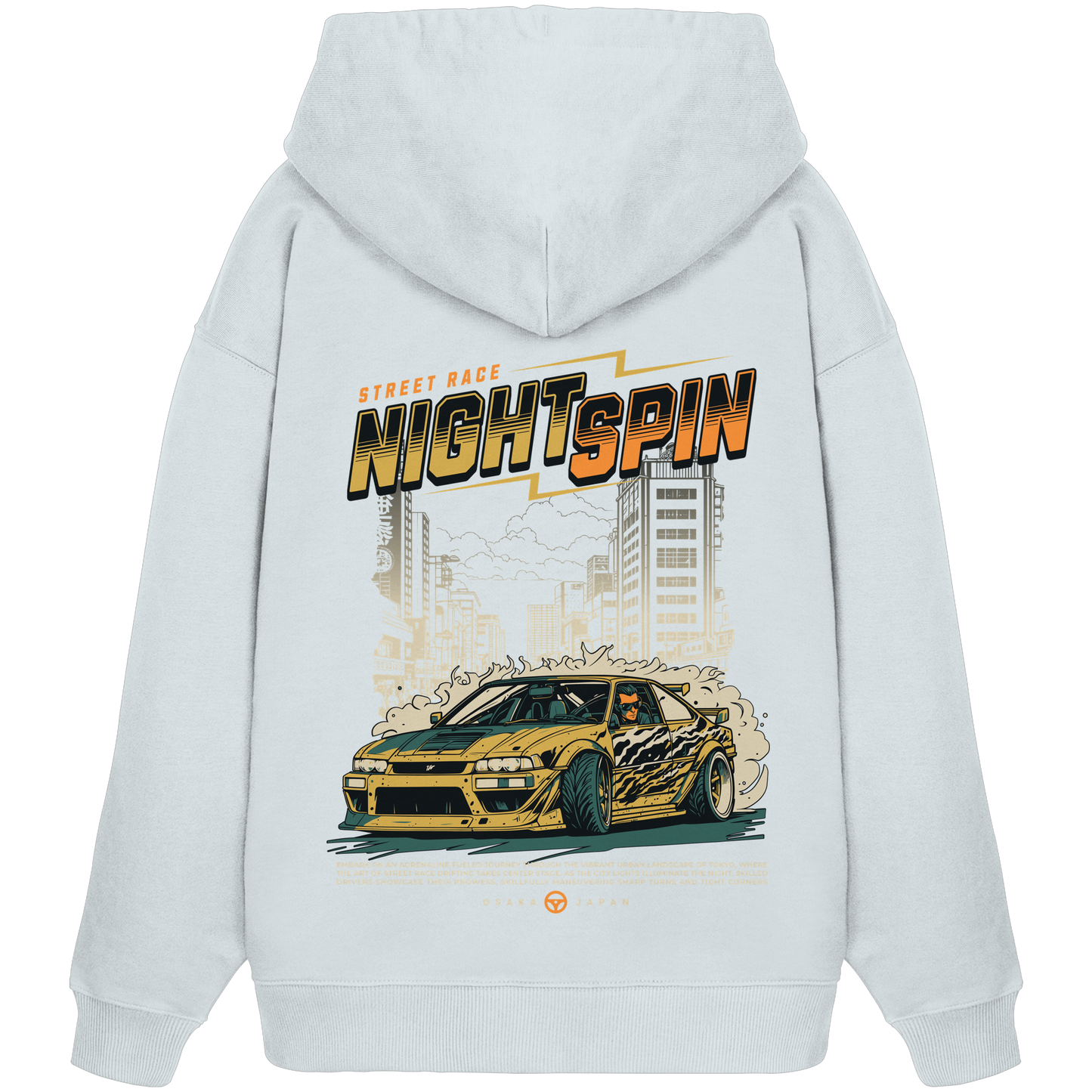 Car Style Japan Premium 350 g/m² - Oversize Hoodie