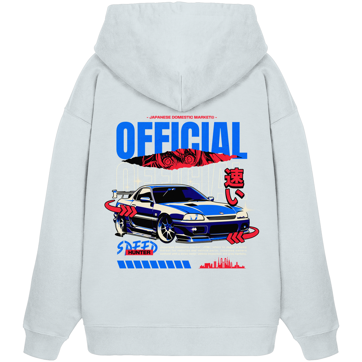 Car Style Japan Premium 350 g/m² - Oversize Hoodie