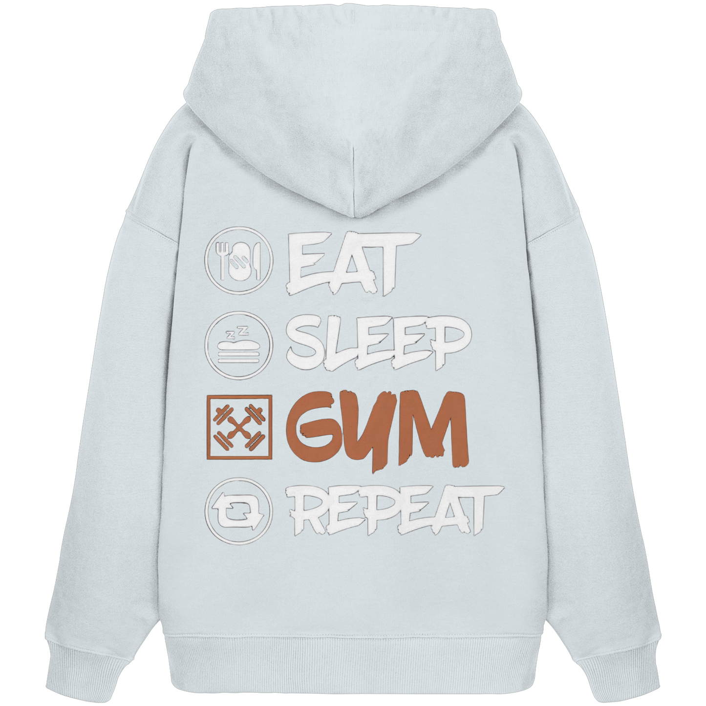 Fitness EAT - Premium 350g/m² Oversize Hoodie