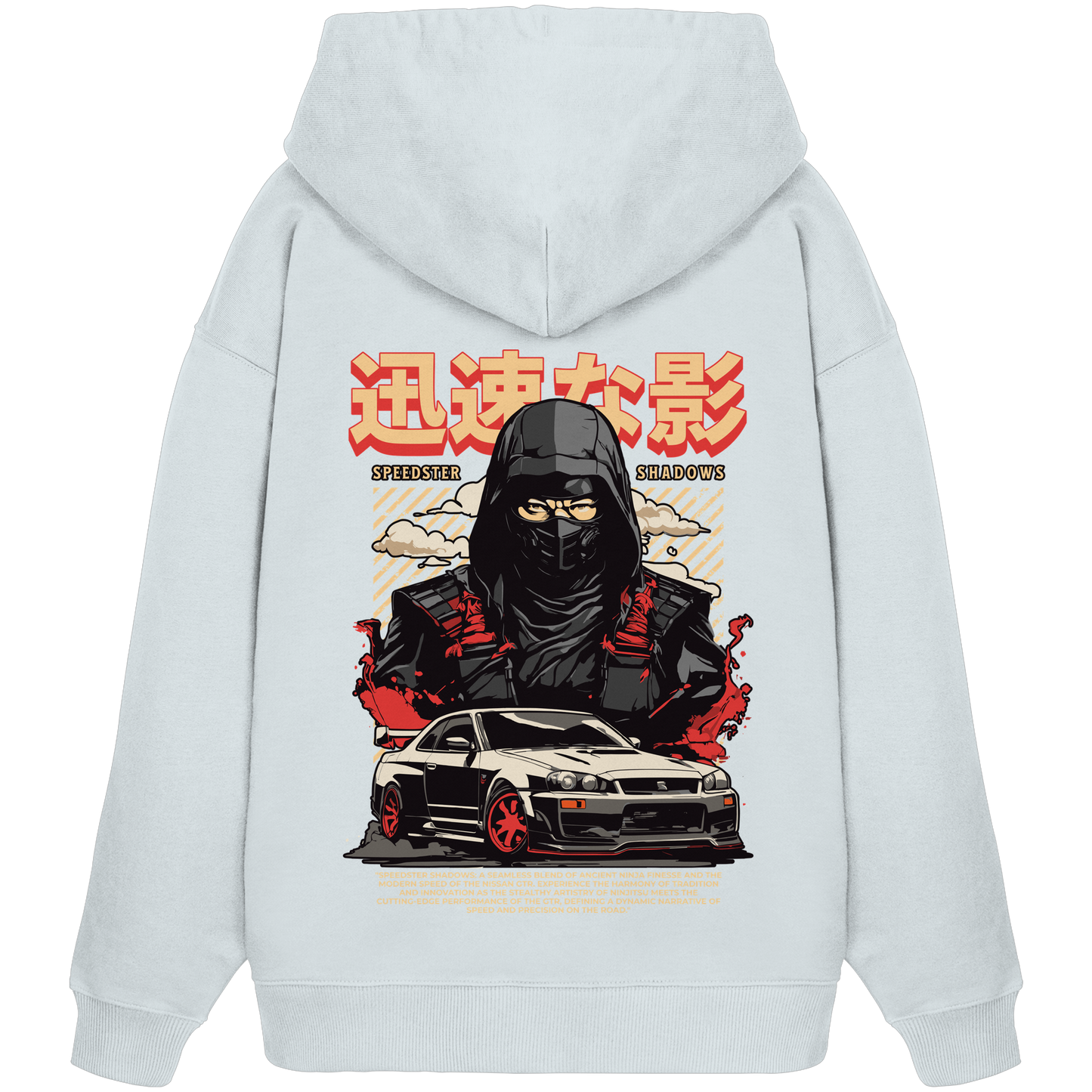 Car Style Japan Premium 350 g/m² - Oversize Hoodie
