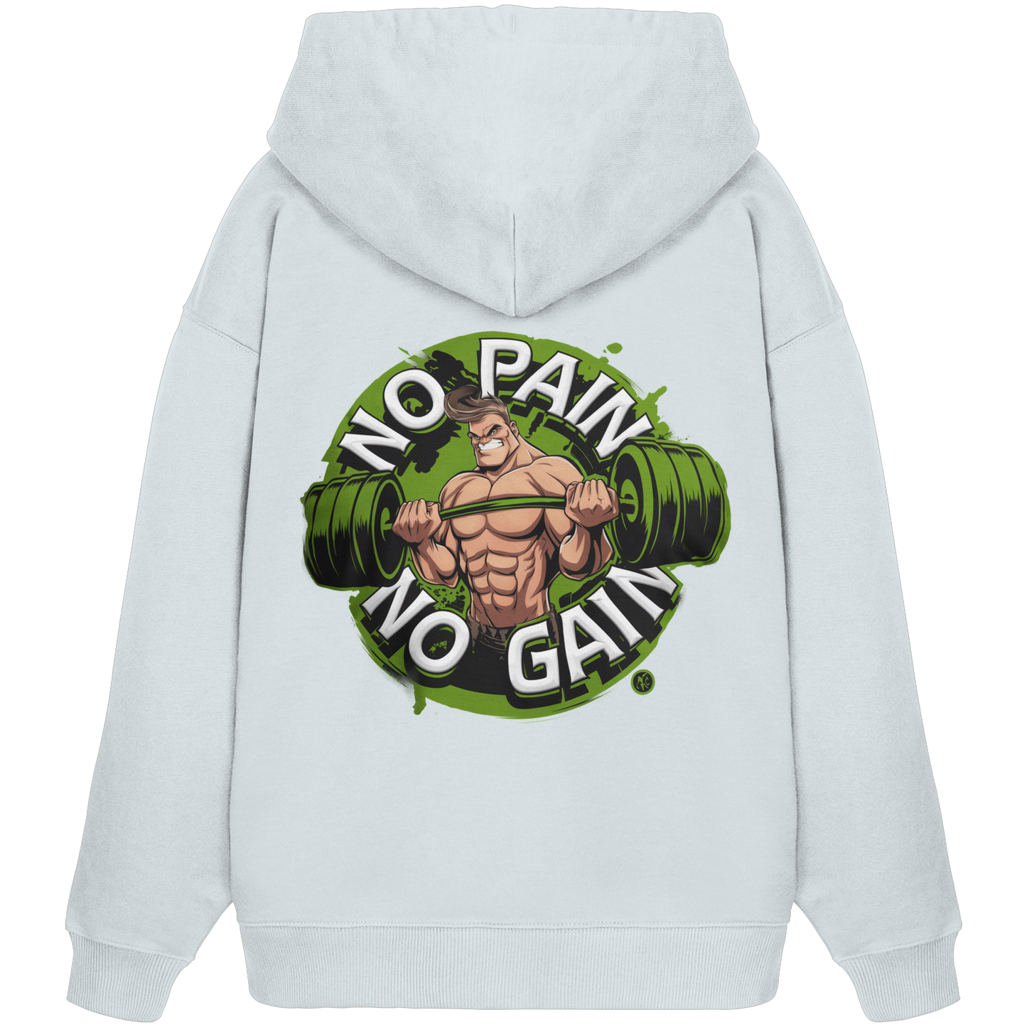 Fitness No Pain - Premium 350g/m² Oversize Hoodie