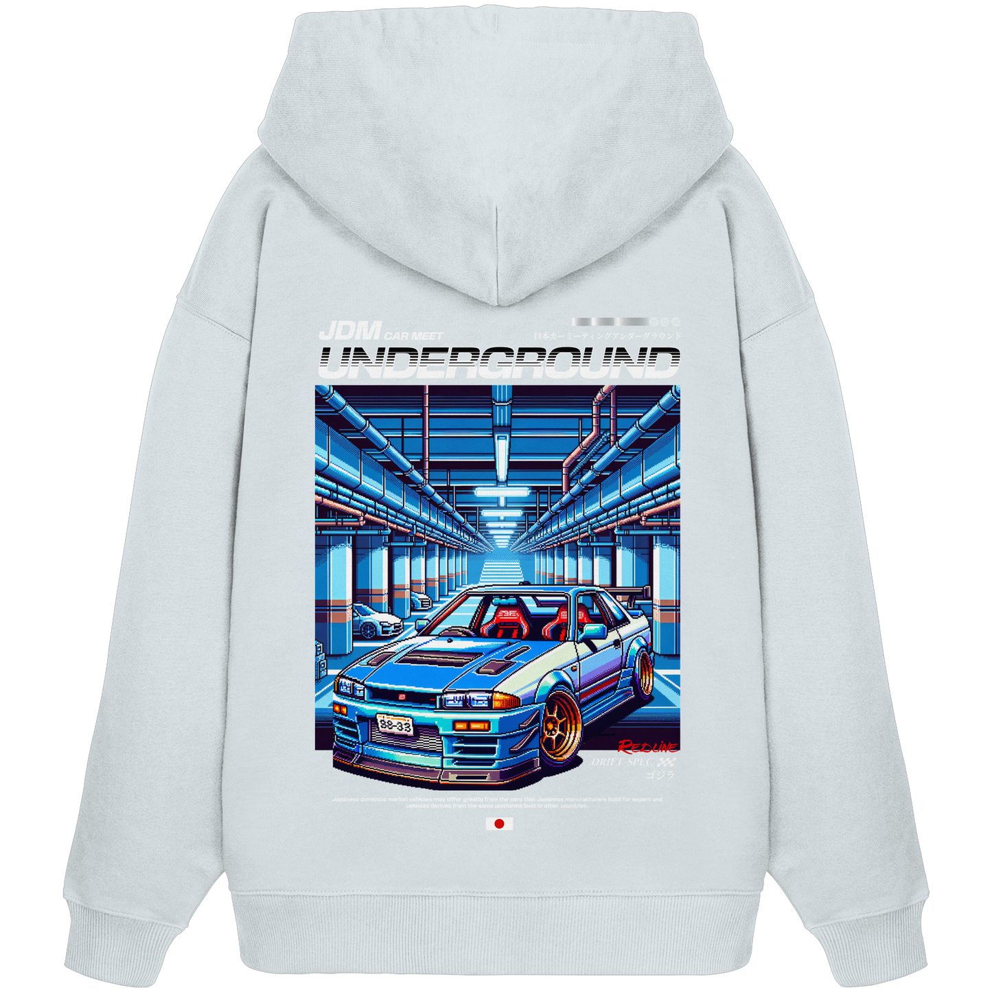 Car Style Japan Premium 350 g/m² - Oversize Hoodie
