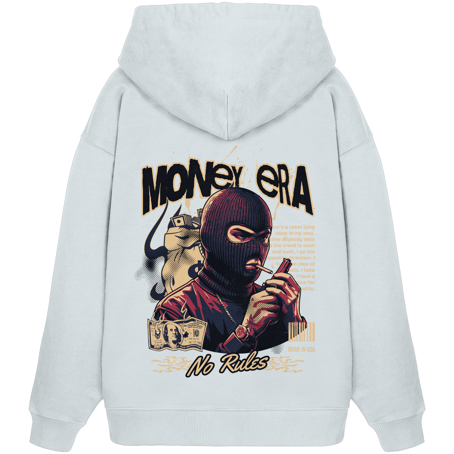 Money - Premium 350g/m² Oversize Hoodie