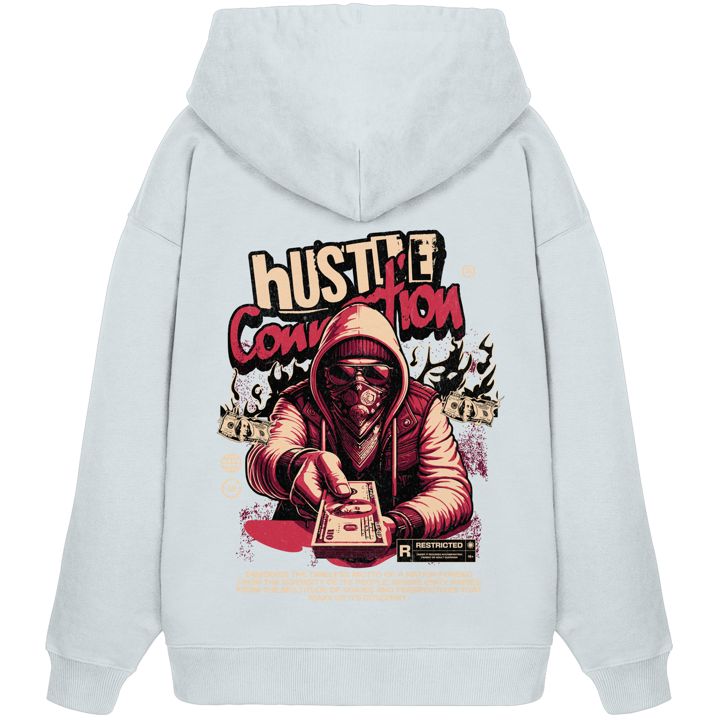 Money - Premium 350g/m² Oversize Hoodie