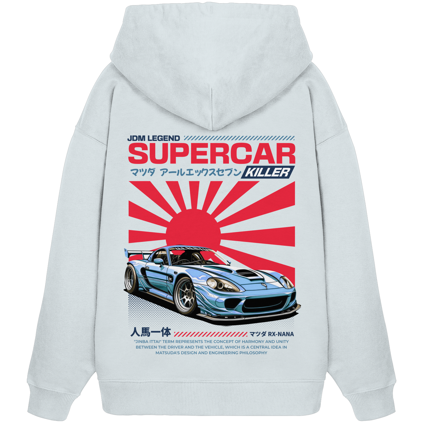 Car Style Japan Premium 350 g/m² - Oversize Hoodie
