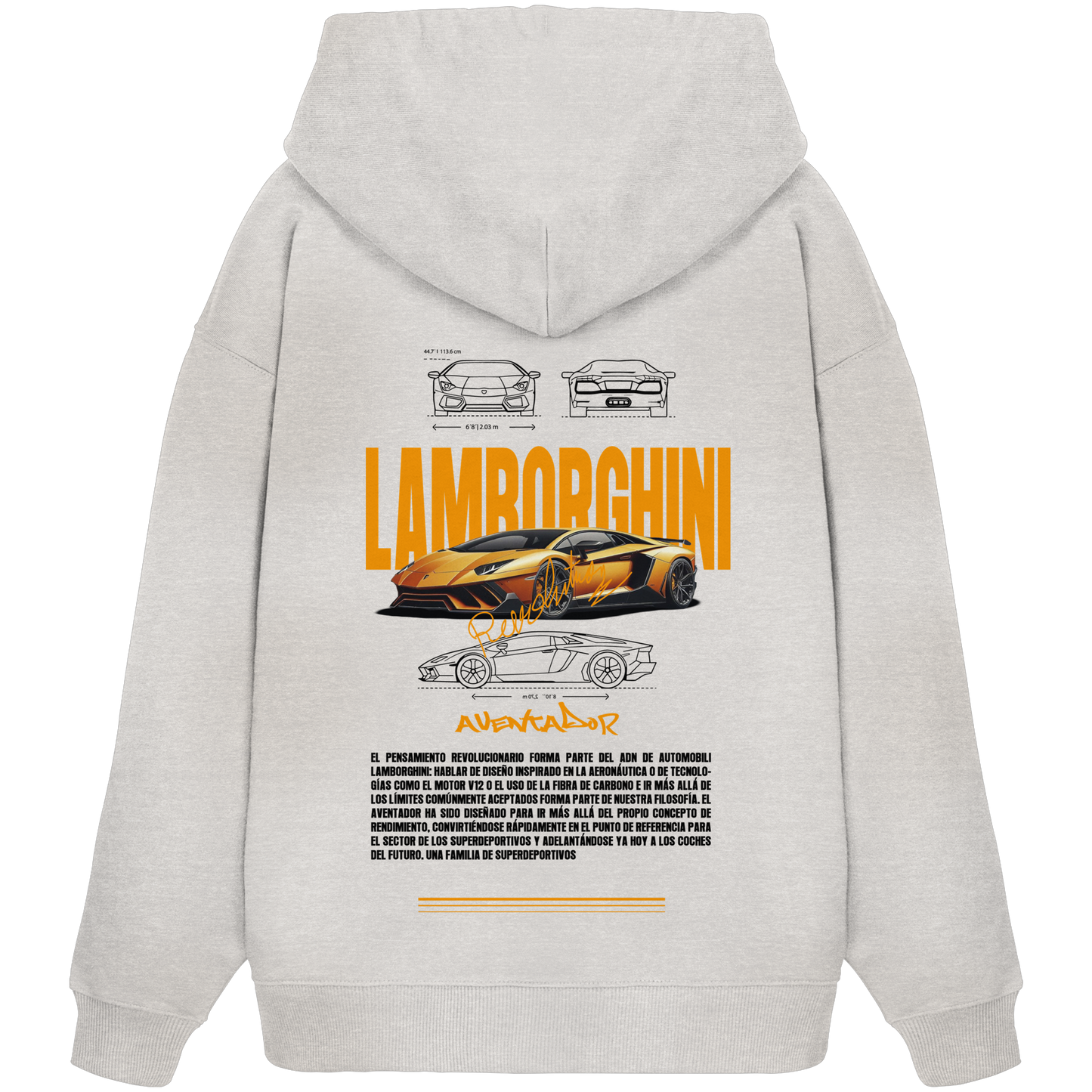 Car's Premium 350 g/m² - Oversize Hoodie