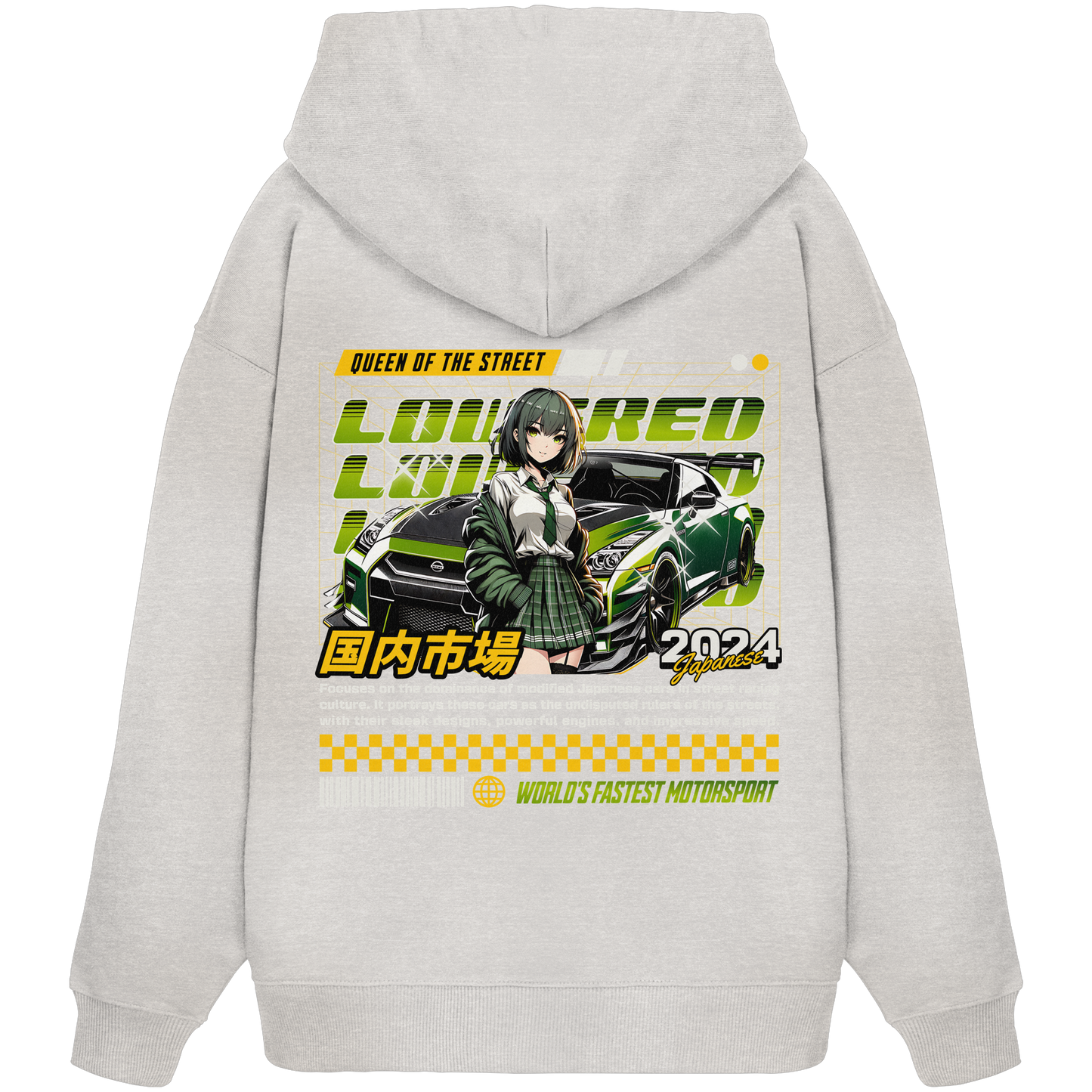 Car Style Japan Premium 350 g/m² - Oversize Hoodie