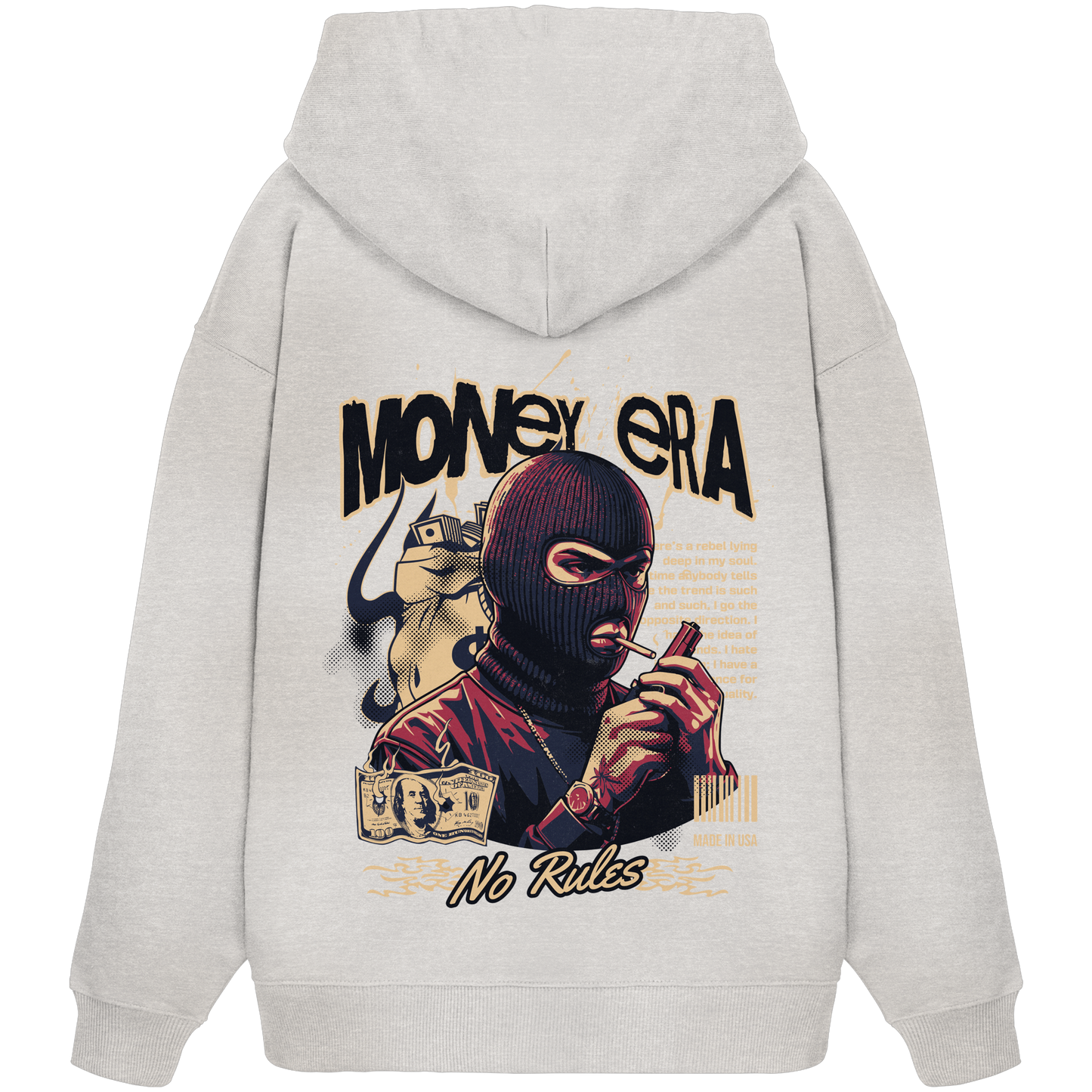 Money - Premium 350g/m² Oversize Hoodie