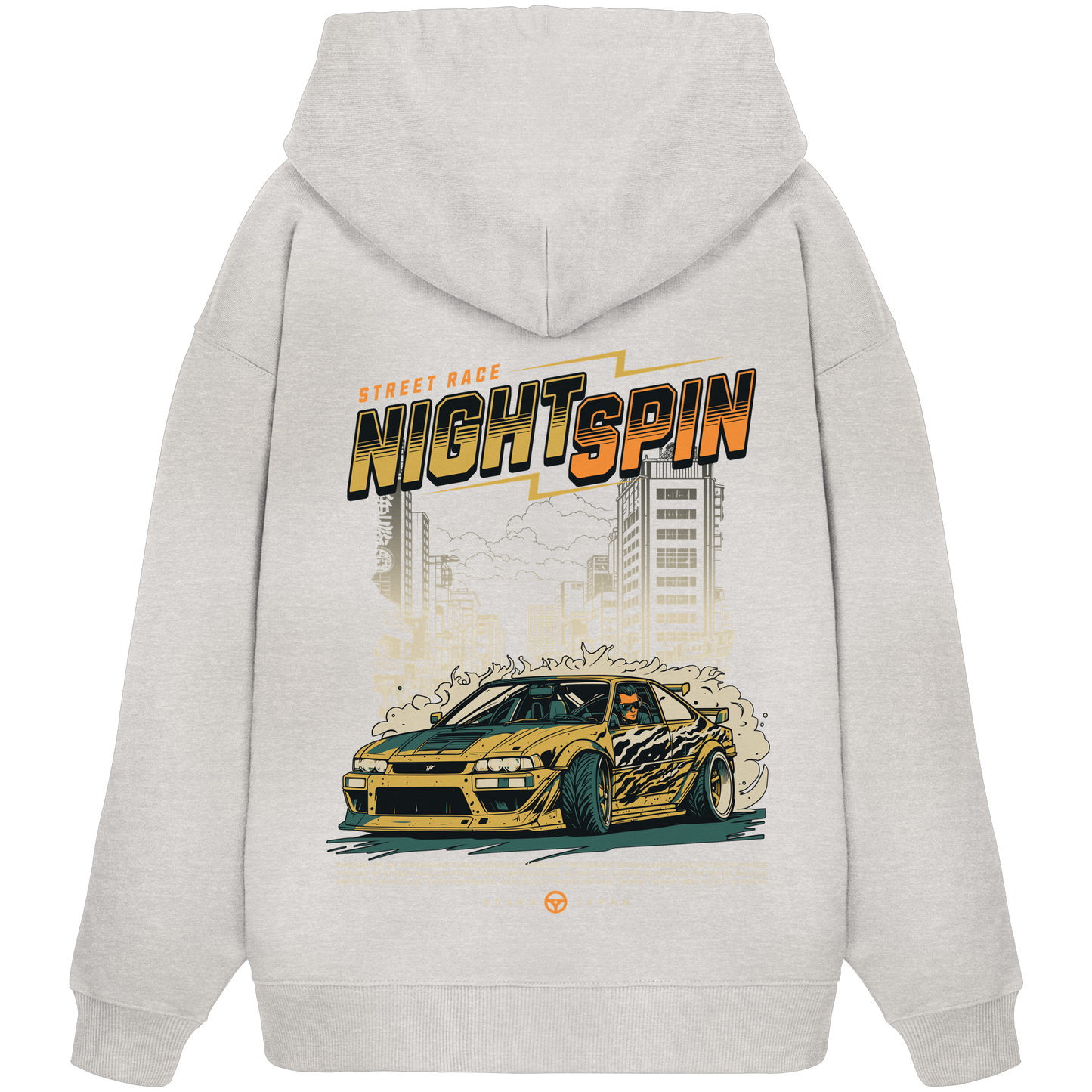 Car Style Japan Premium 350 g/m² - Oversize Hoodie
