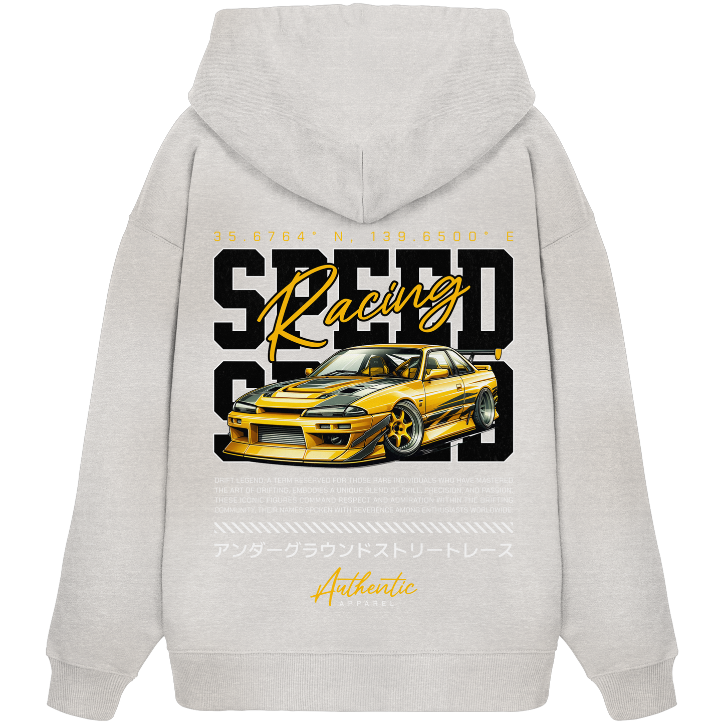 Car Style Japan Premium 320 g/m² - Oversize Hoodie
