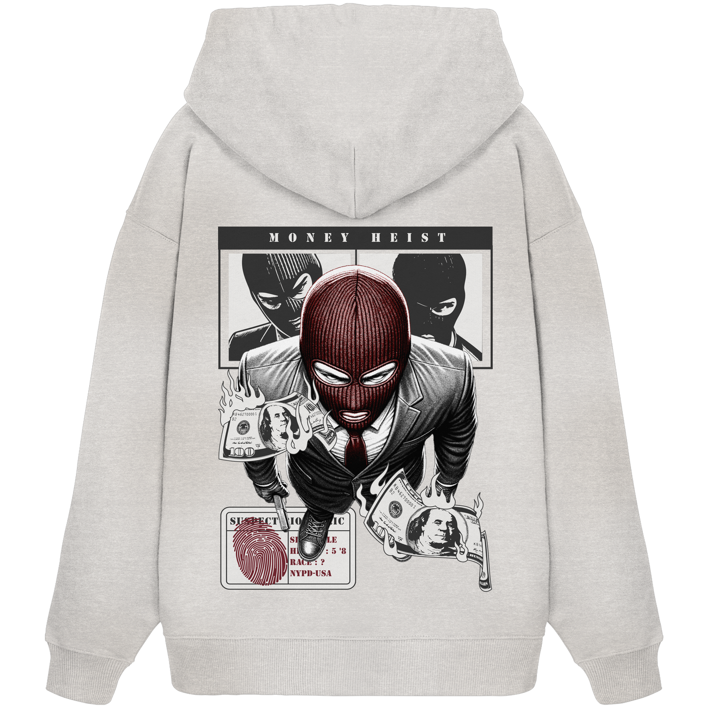 Money - Premium 350 g/m² Oversize Hoodie