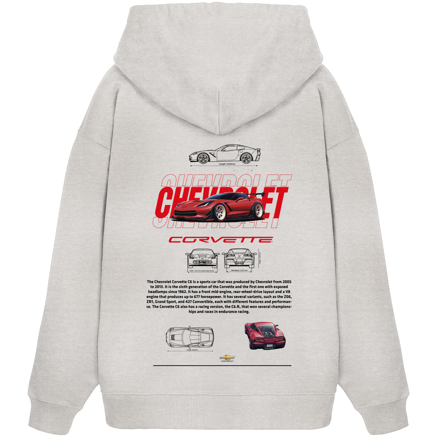 Car's Premium 350 g/m²- Oversize Hoodie