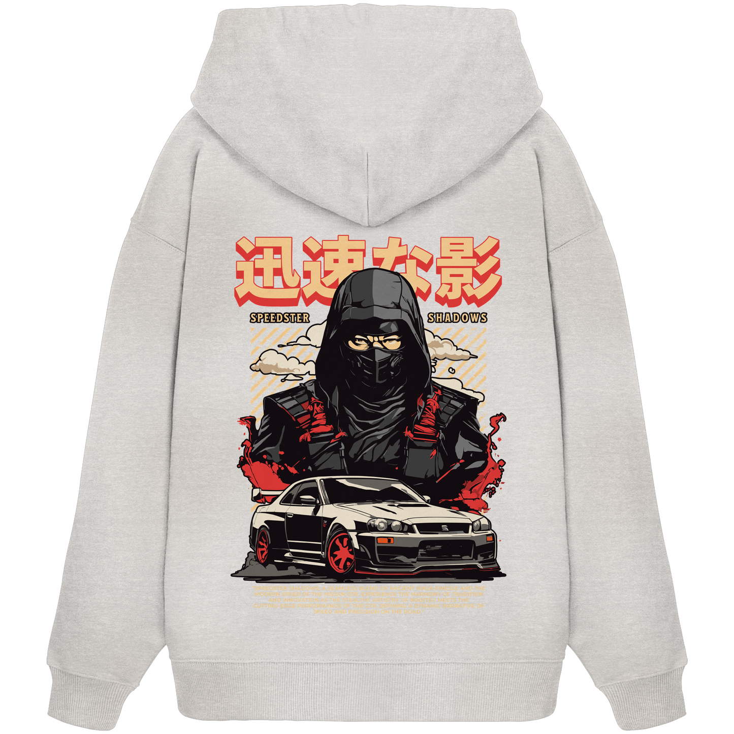 Car Style Japan Premium 350 g/m² - Oversize Hoodie