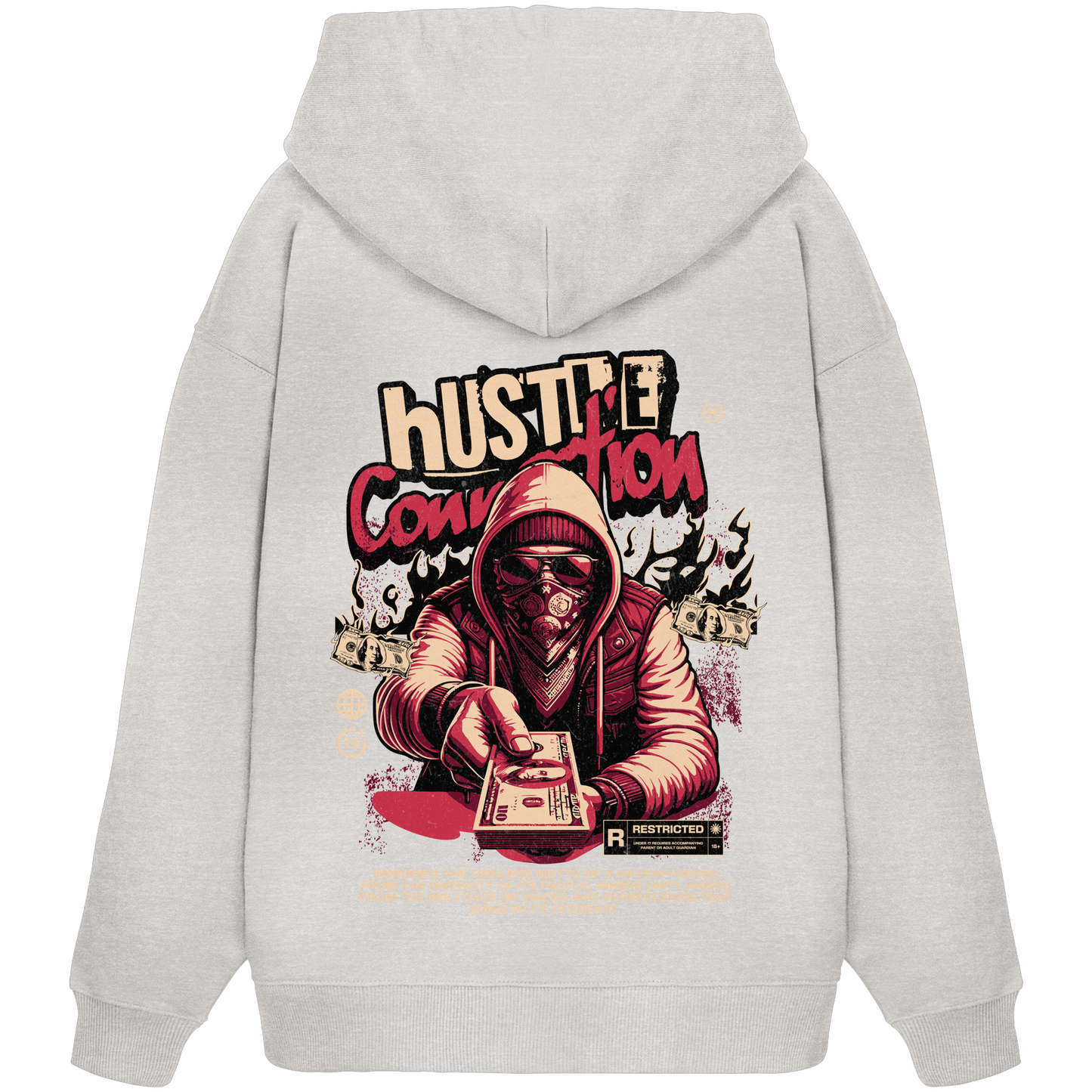 Money - Premium 350g/m² Oversize Hoodie