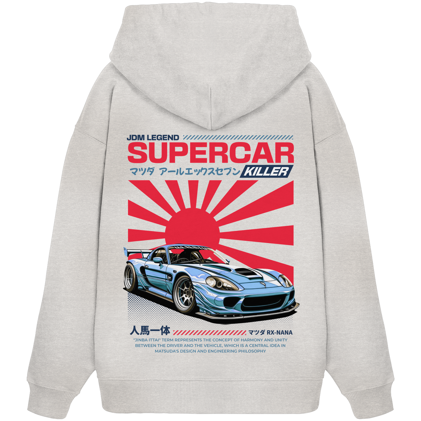 Car Style Japan Premium 350 g/m² - Oversize Hoodie