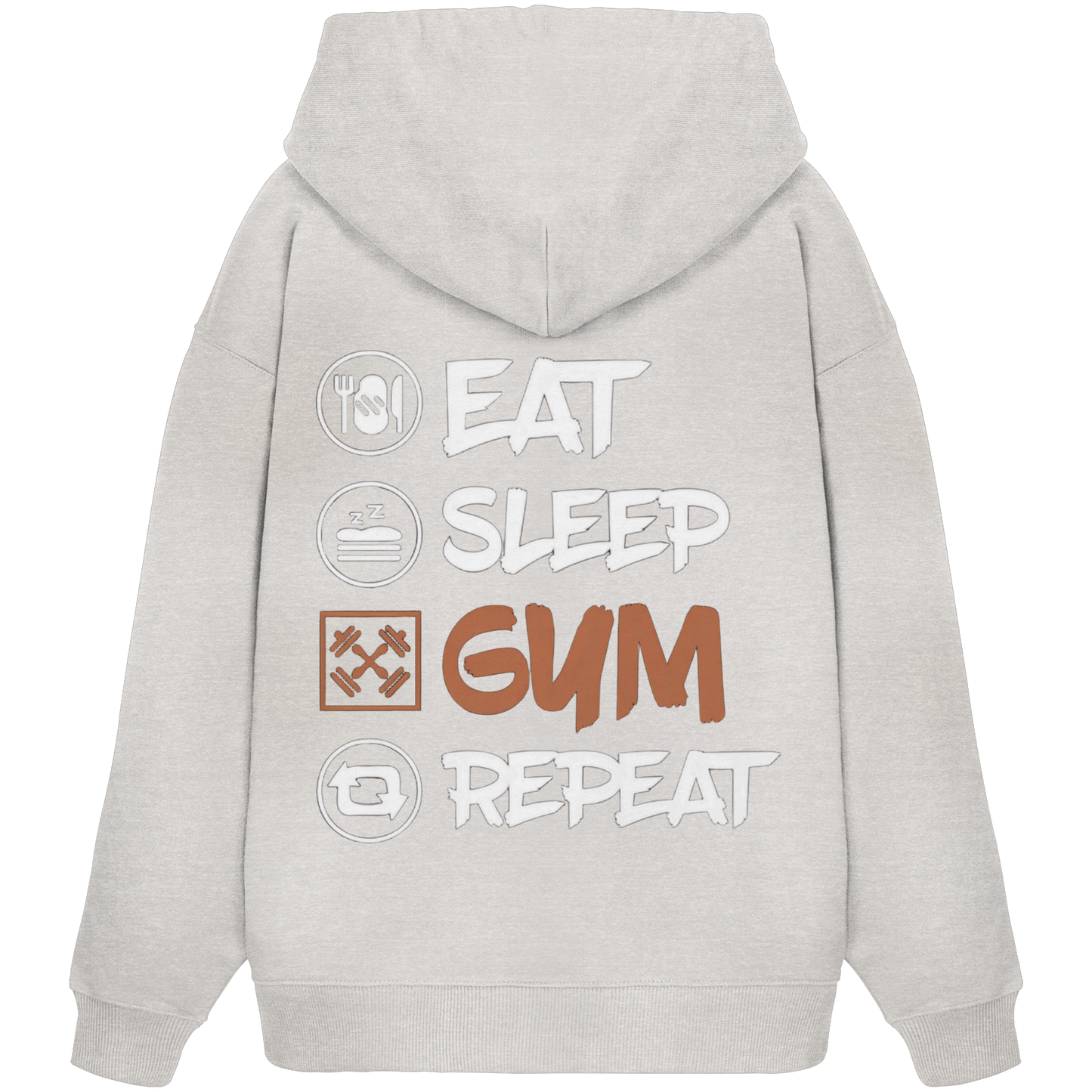 Fitness EAT - Premium 350g/m² Oversize Hoodie