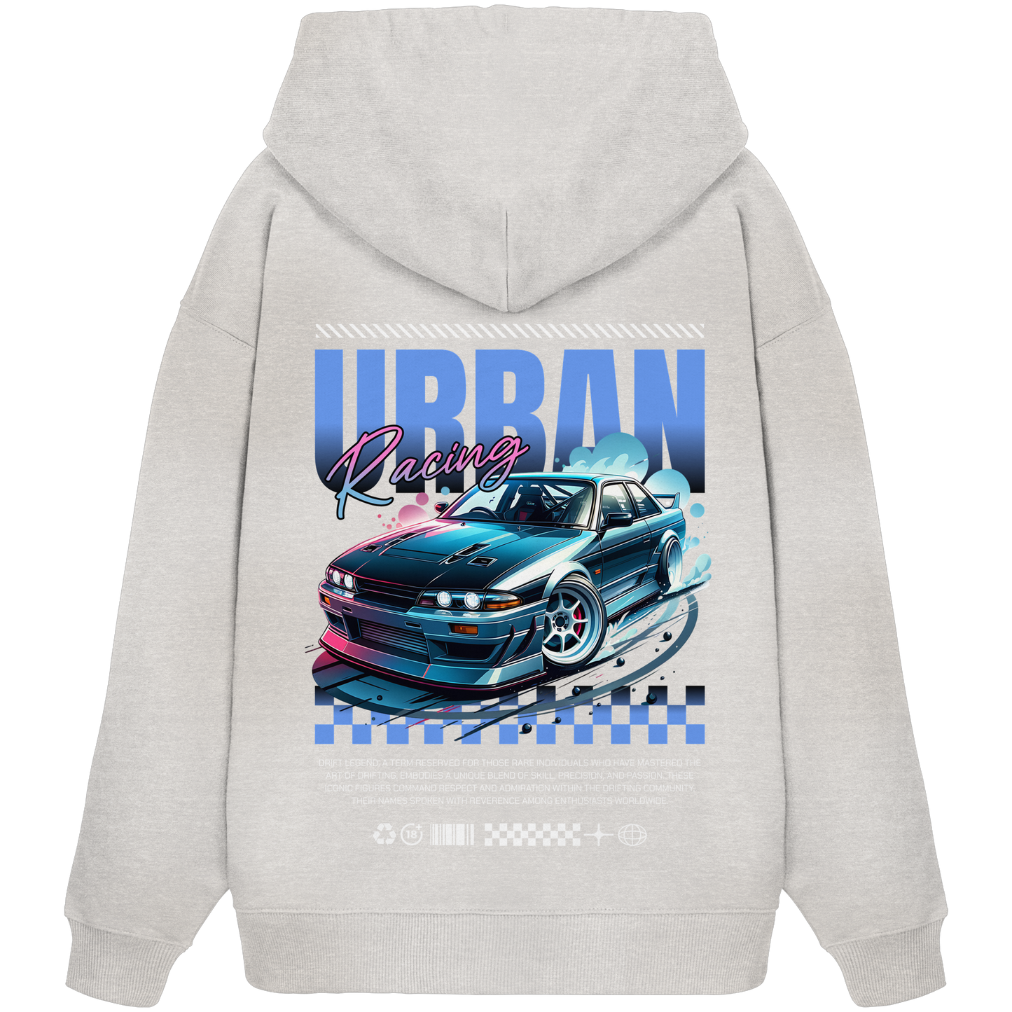 Car Style Japan Premium 350 g/m²- Oversize Hoodie