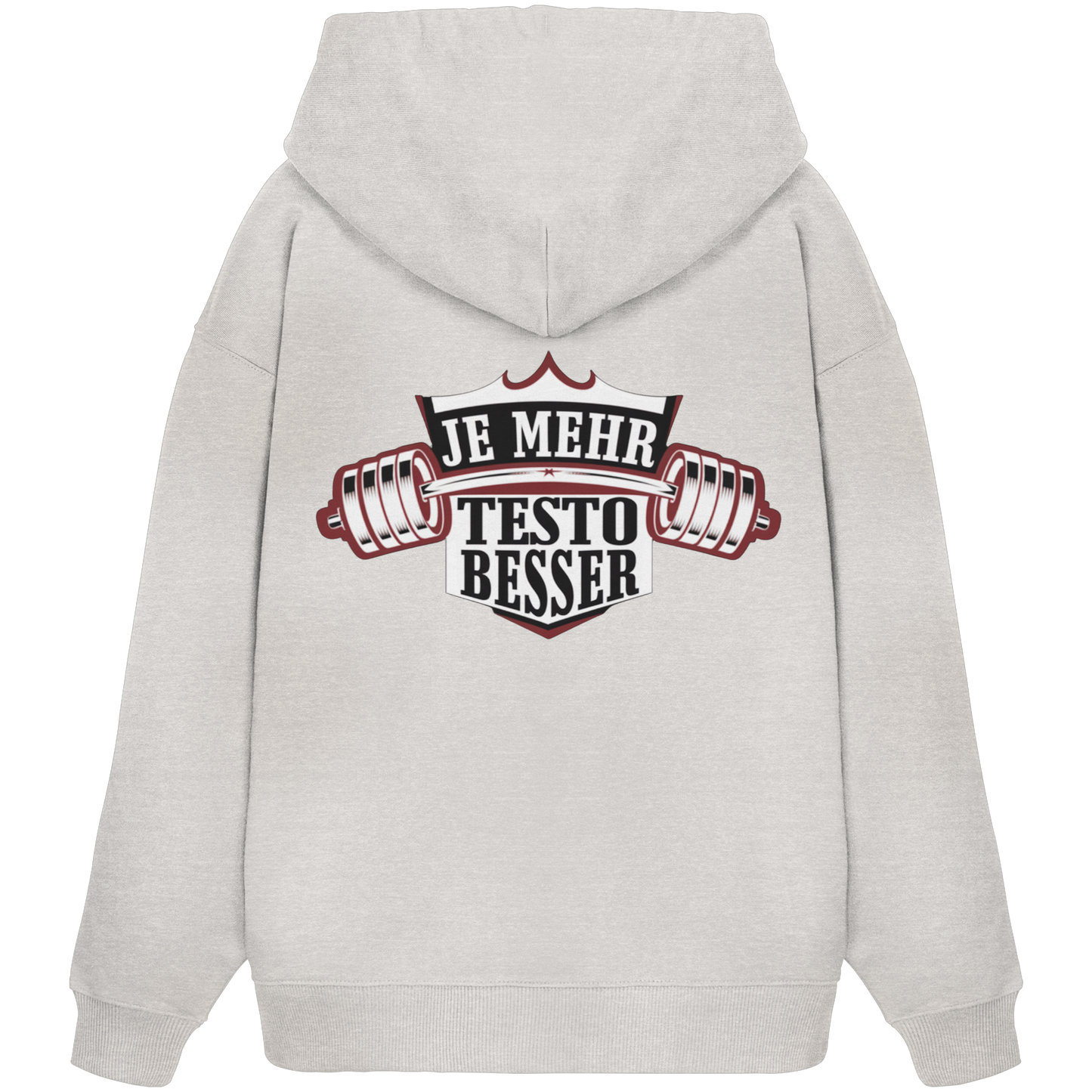 Fitness Je Mehr - Premium 350 g/m² Oversize Hoodie